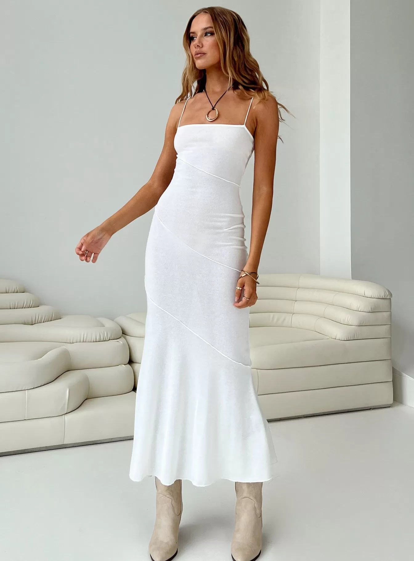 Princess Polly Maxi Dresses | Andros Maxi Dress White