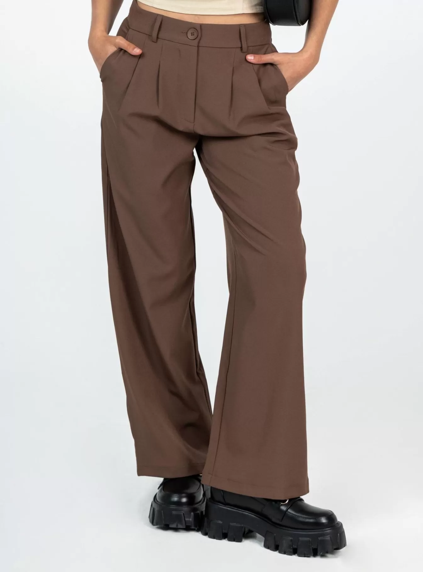 Princess Polly Pants | Archer Pants Petite Brown