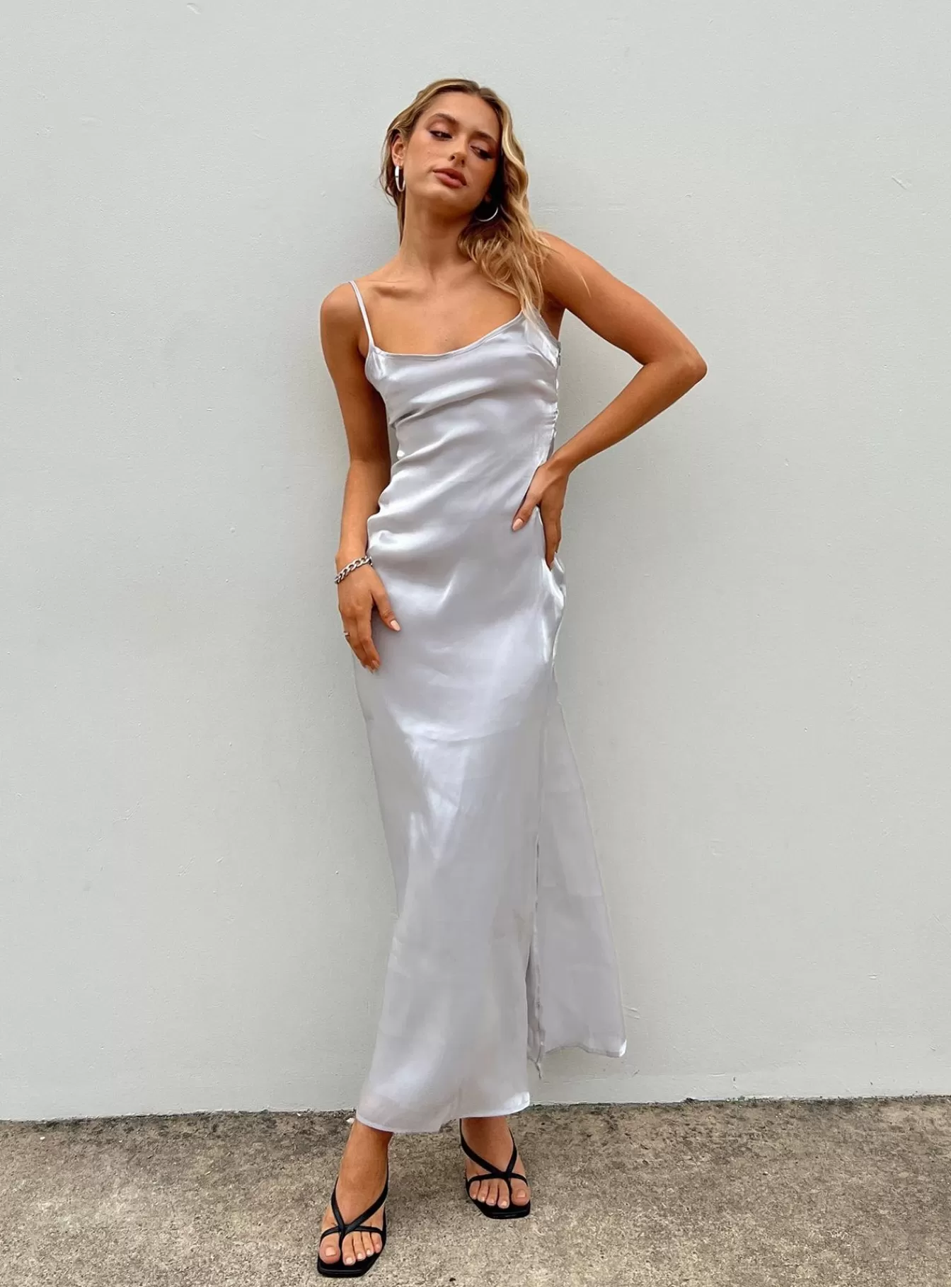 Princess Polly Maxi Dresses | Beryl Maxi Dress Silver