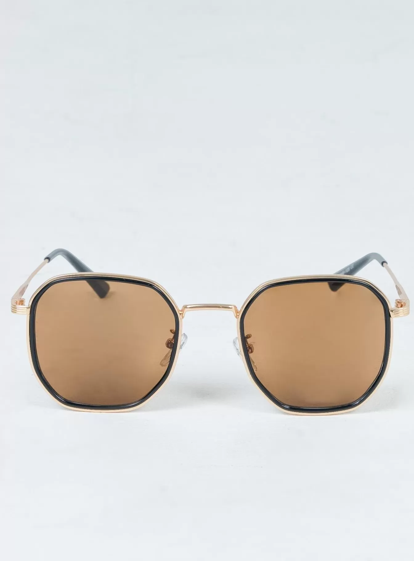 Princess Polly Sunglasses | Blade Sunglasses Brown