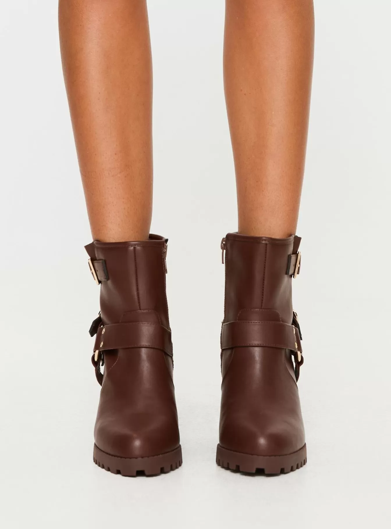 Princess Polly Boots | Bronx Boots Brown