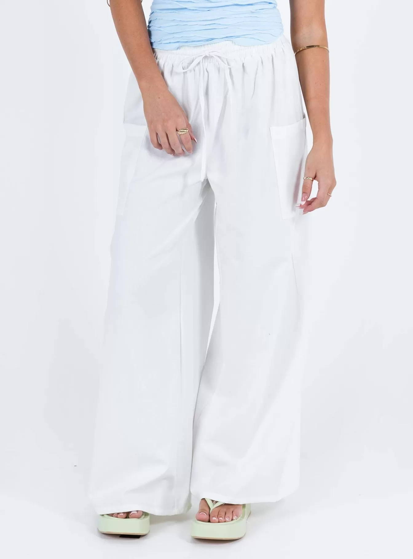 Princess Polly Pants | Brunie Pants Petite White