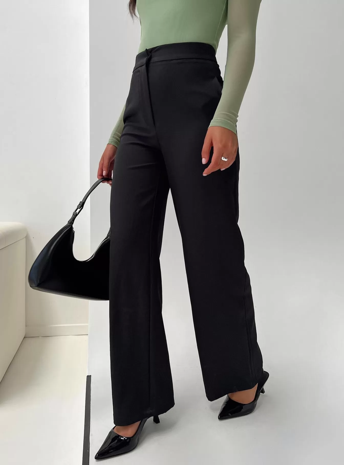 Princess Polly Pants | Burnette Pants Tall Black