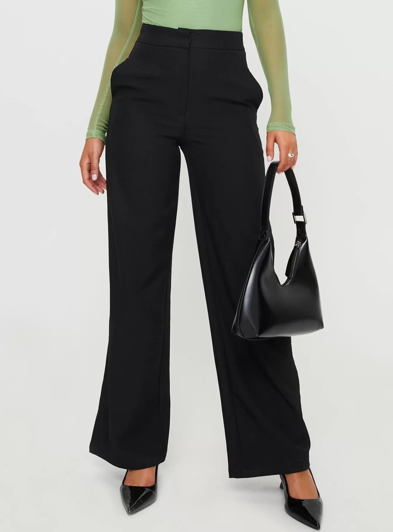 Princess Polly Pants | Burnette Pants Tall Black