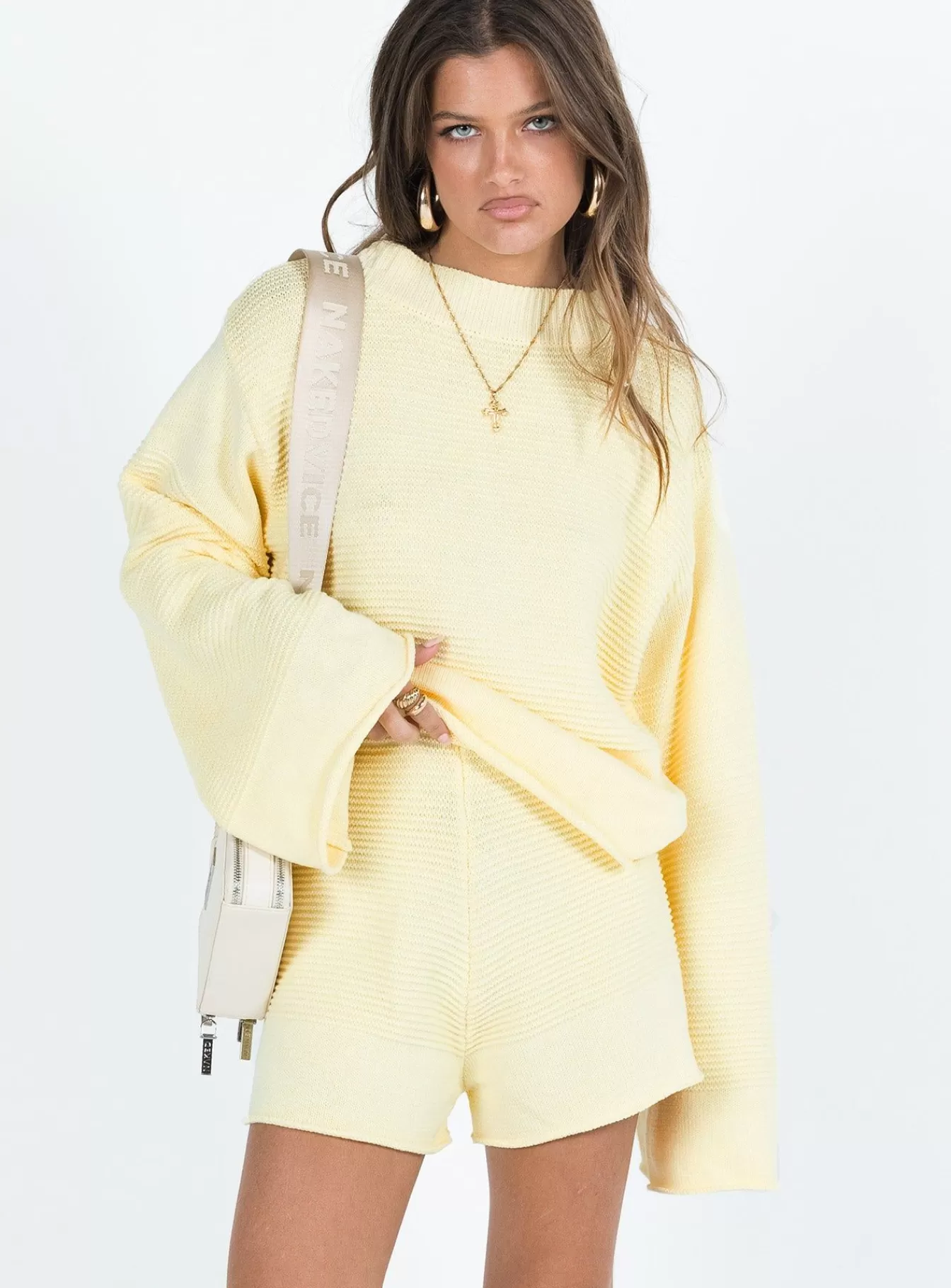 Princess Polly Knitted Sweaters | Cheyenne Set Yellow