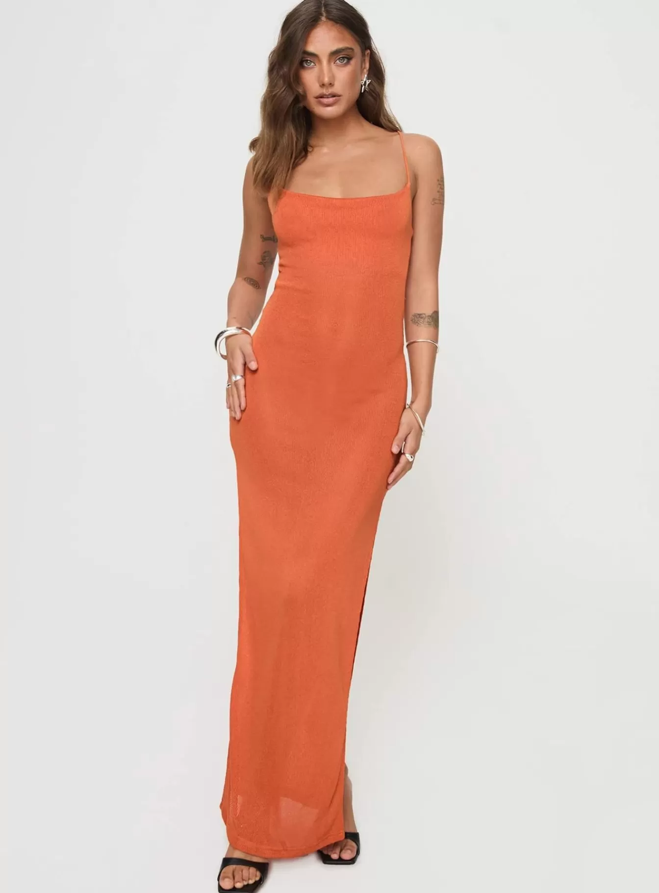 Princess Polly Maxi Dresses | Cote Maxi Dress Orange