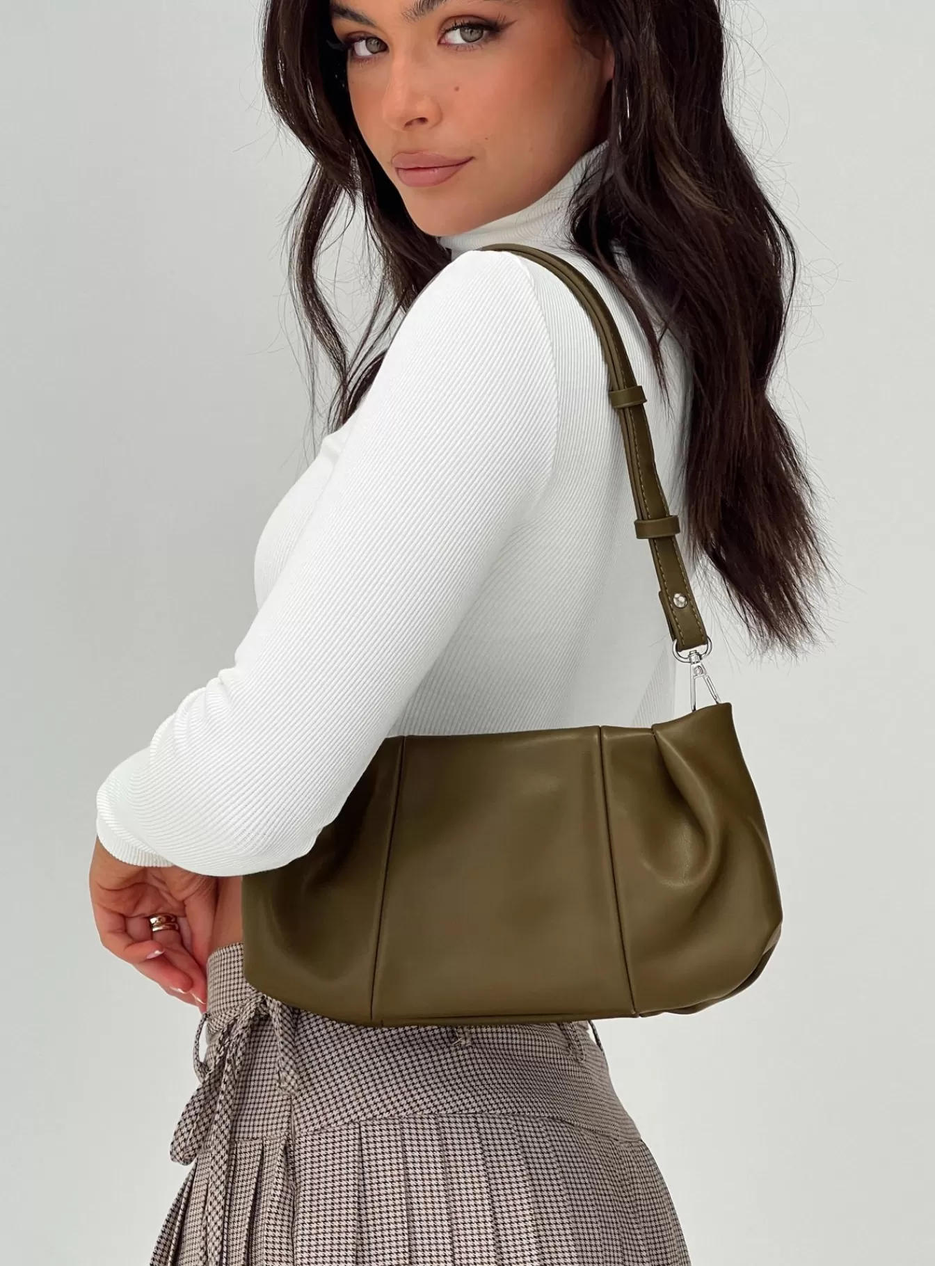 Princess Polly Bags & Wallets | Crate Shoulder Bag Green