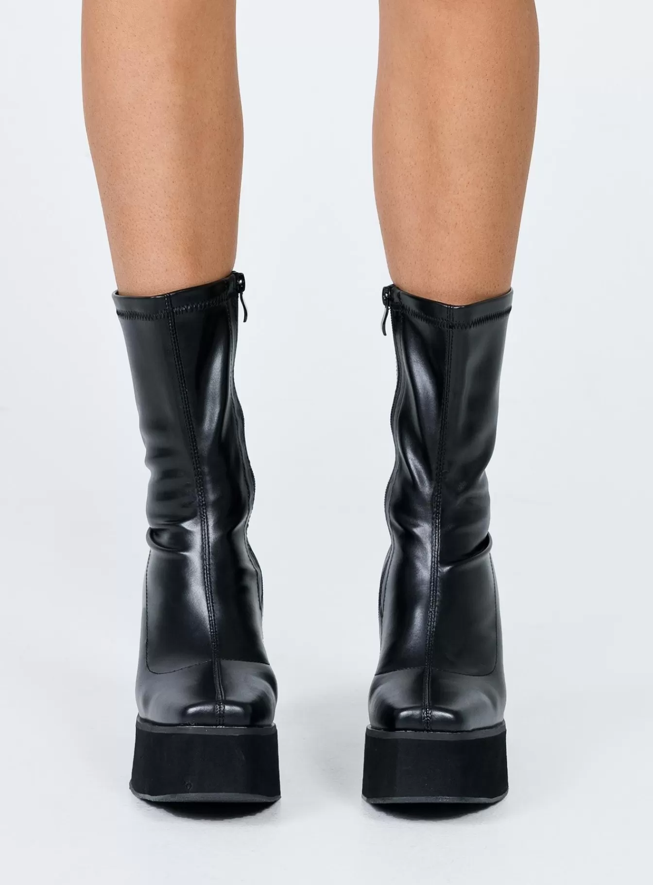 Princess Polly Lower Impact | Dockery Boots Lower Impact Black