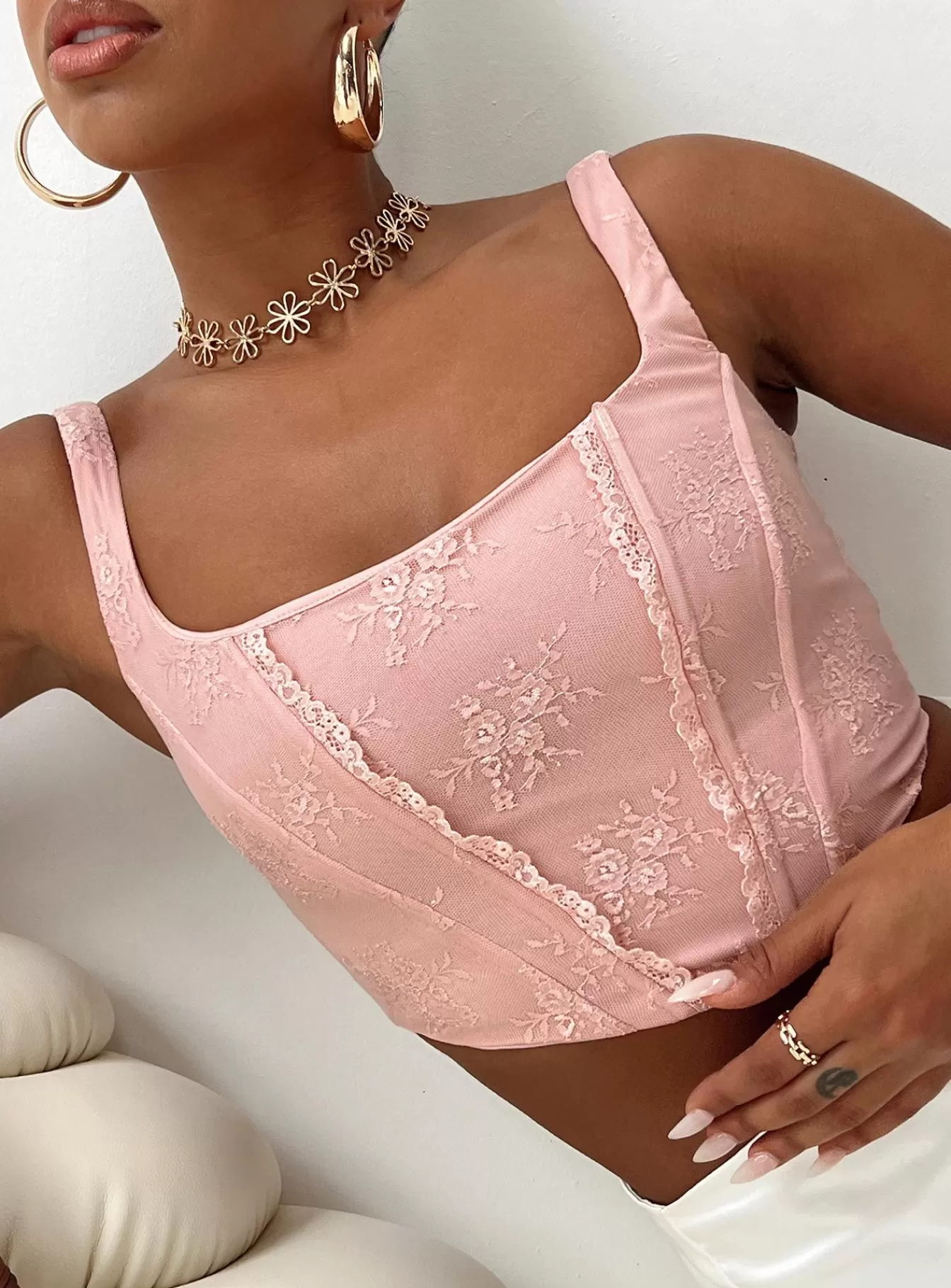 Princess Polly Corsets & Bustiers | Eblin Corset Top Pink