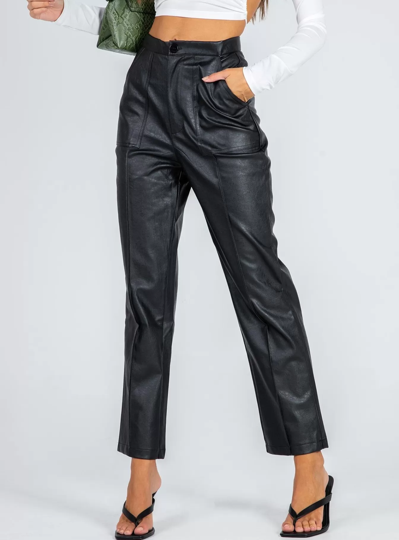 Princess Polly Pants | Encore Pants Black