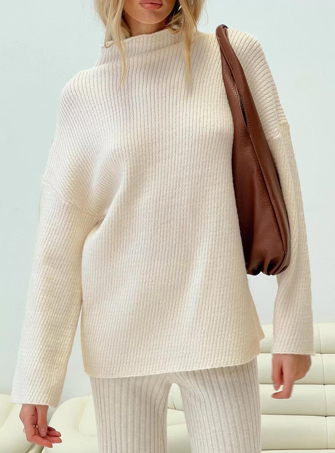 Princess Polly Knitted Sweaters | Estevan Sweater Cream