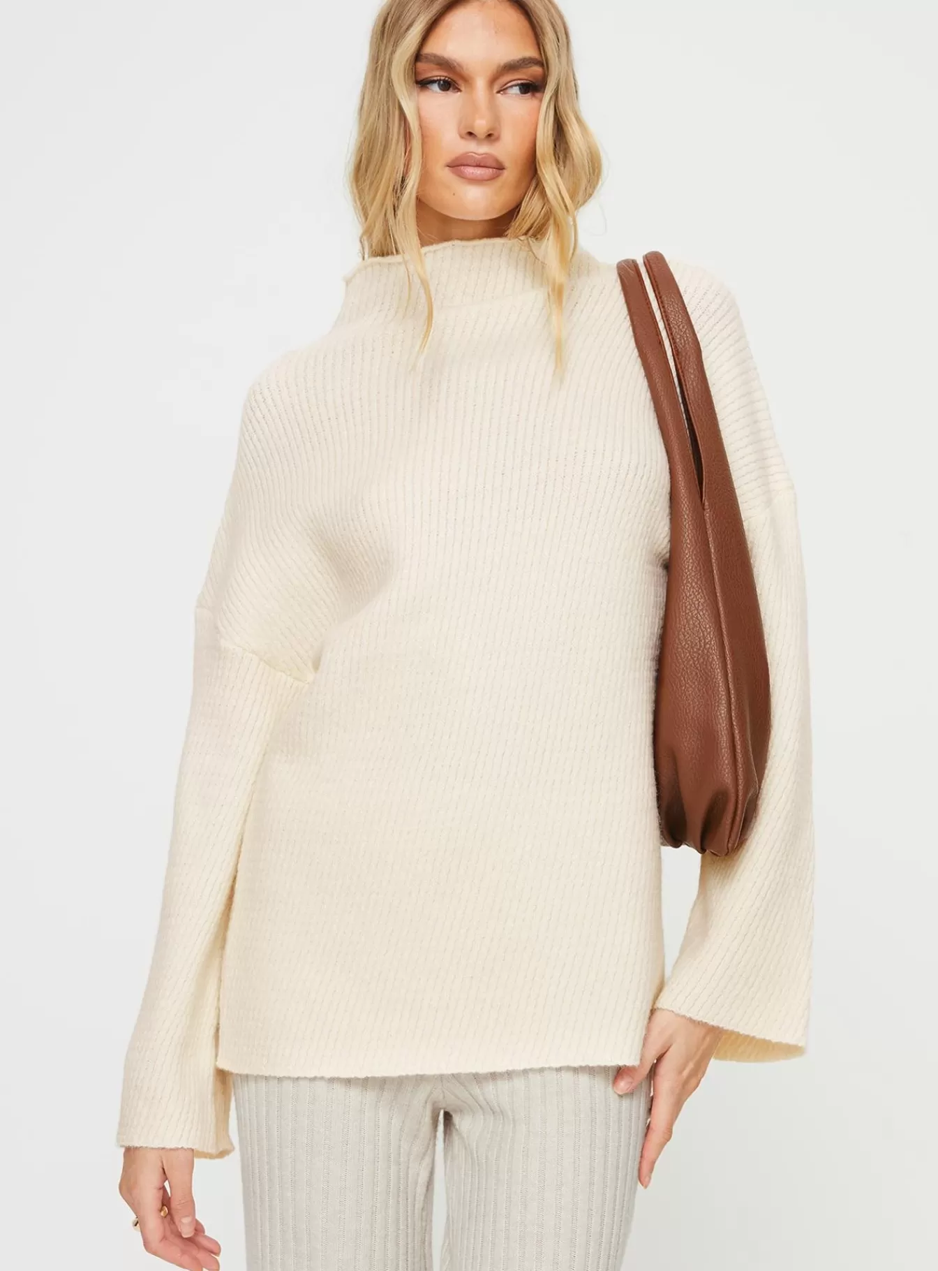 Princess Polly Knitted Sweaters | Estevan Sweater Cream