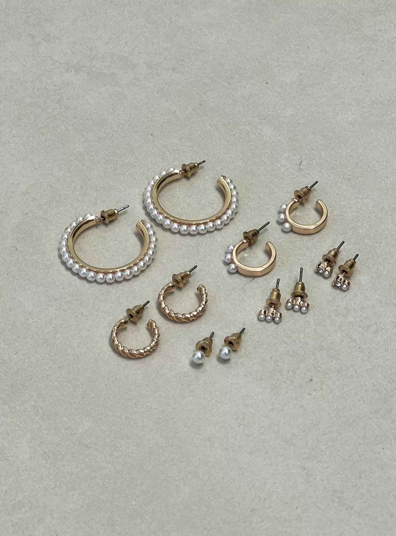 Princess Polly Lower Impact | Faiyaz Earring Pack Gold