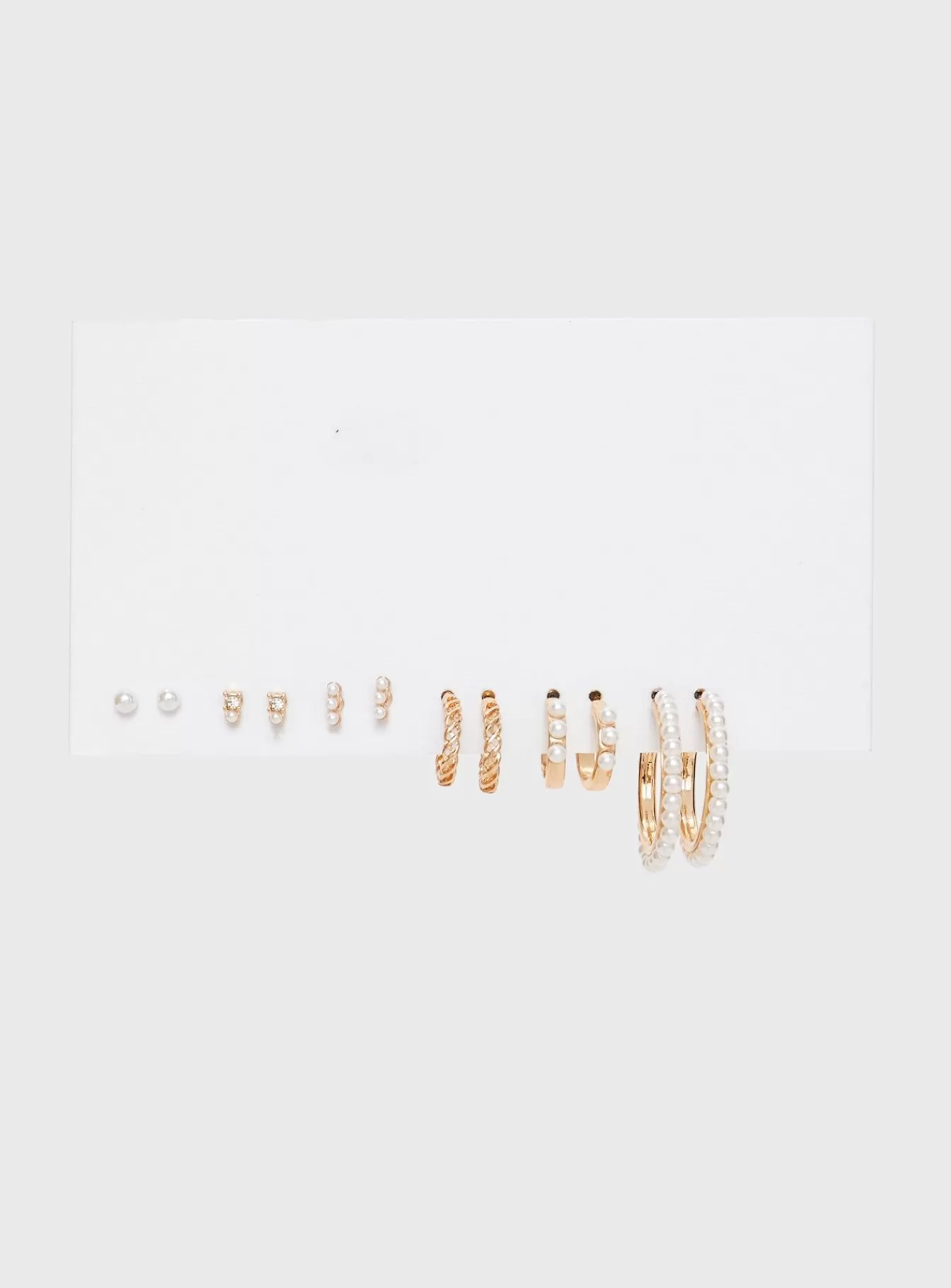 Princess Polly Lower Impact | Faiyaz Earring Pack Gold