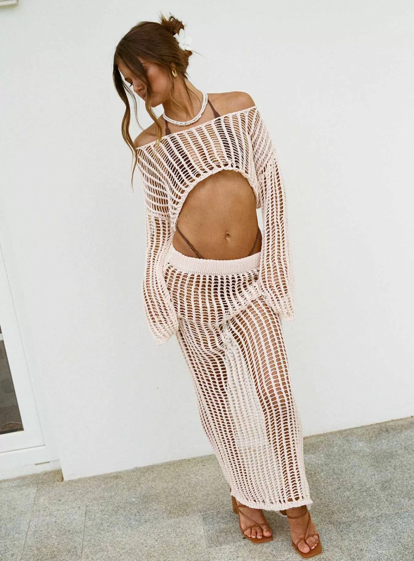 Princess Polly Skirts | Florence Maxi Skirt Cream