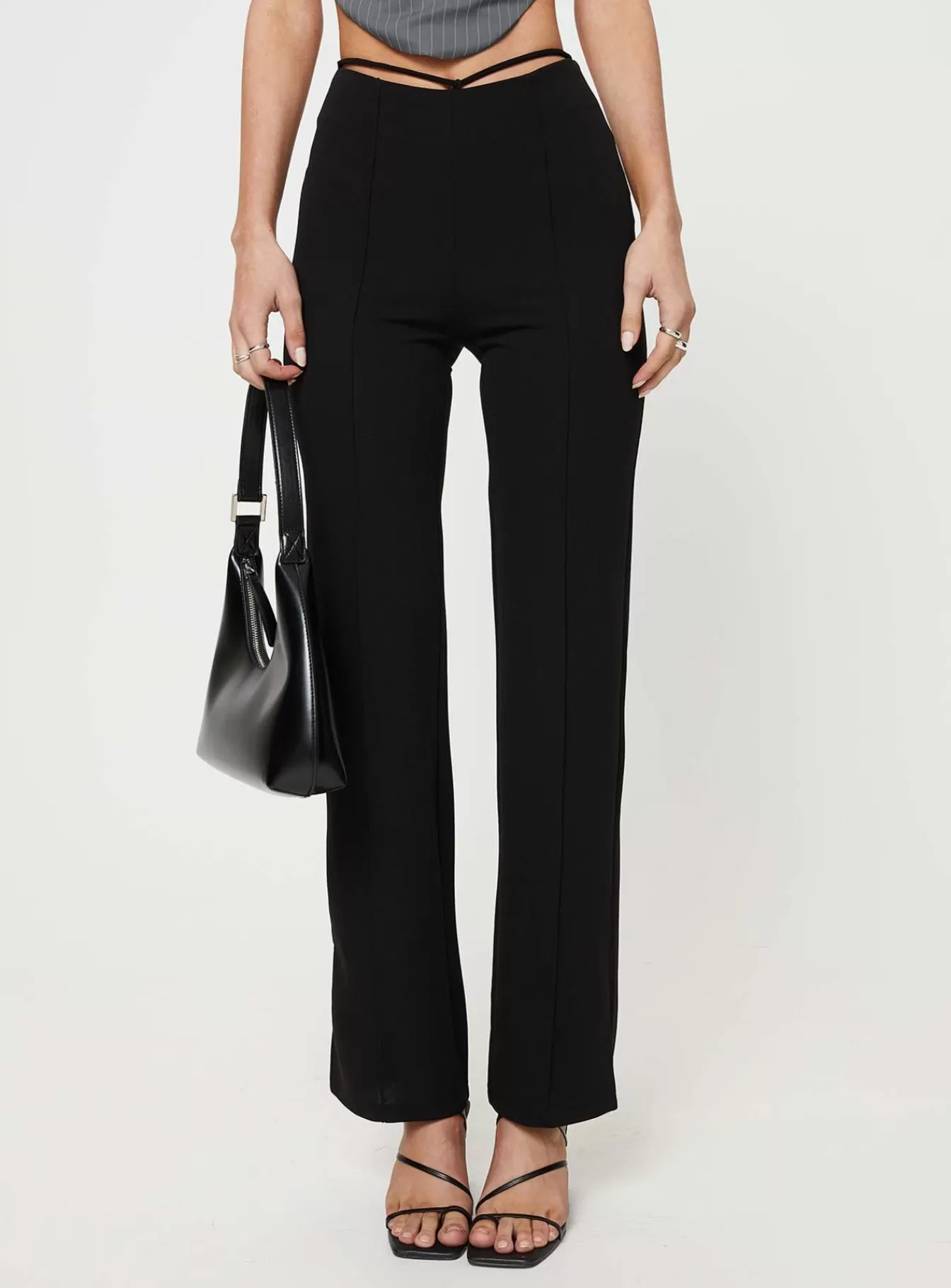 Princess Polly Pants | Gerwig Pants Black