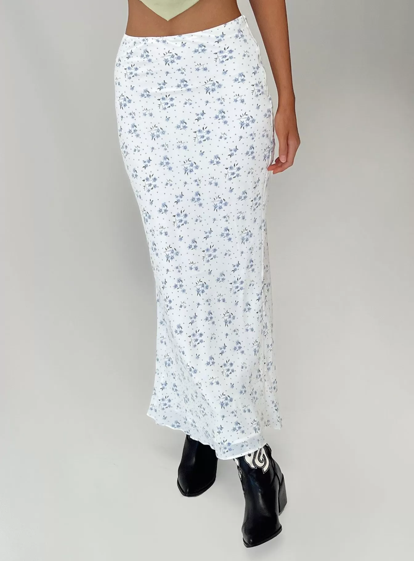 Princess Polly Skirts | Hera Maxi Skirt White