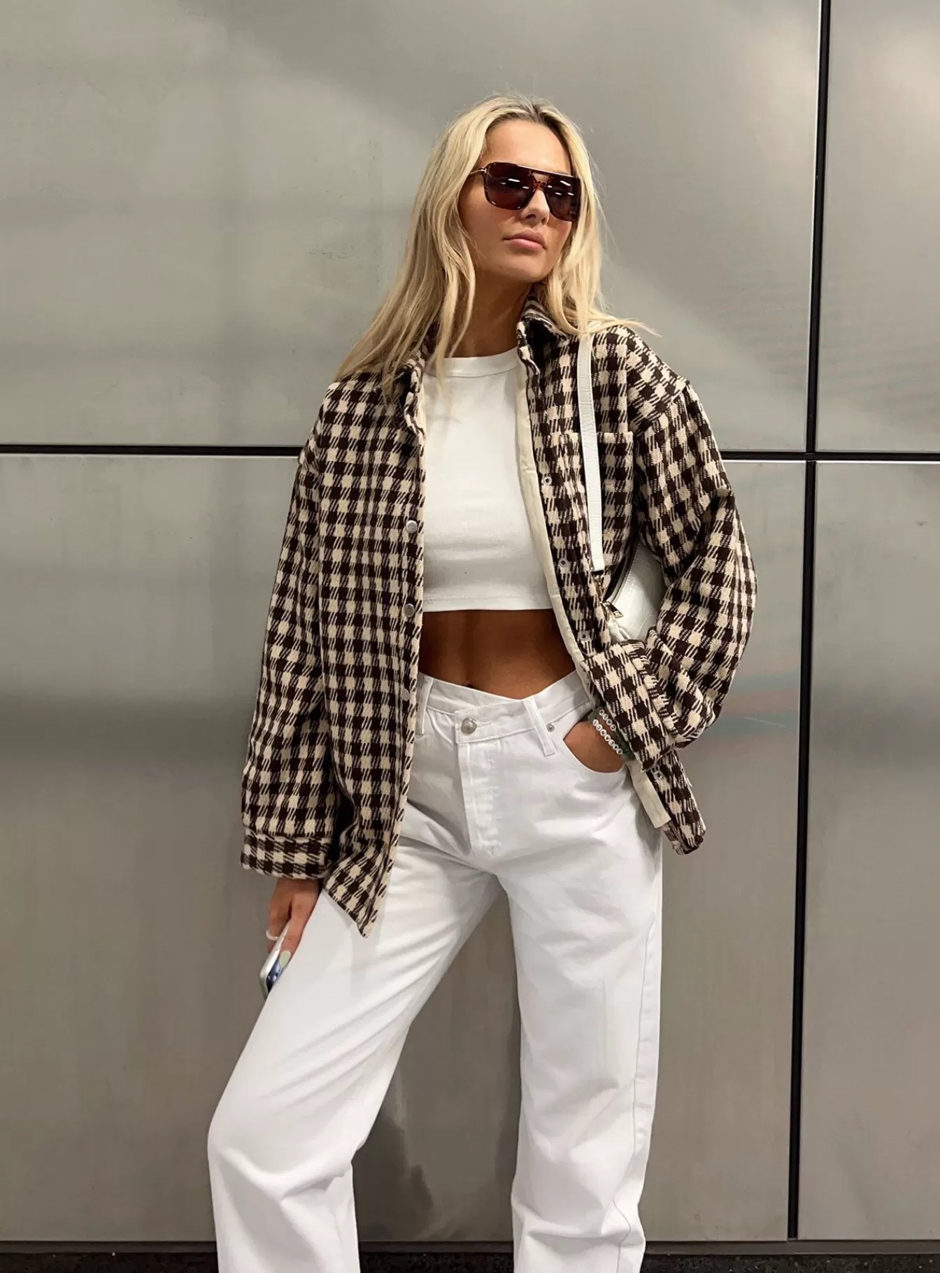 Princess Polly Jeans | Holly Asymmetric Straight Leg Jeans Denim White