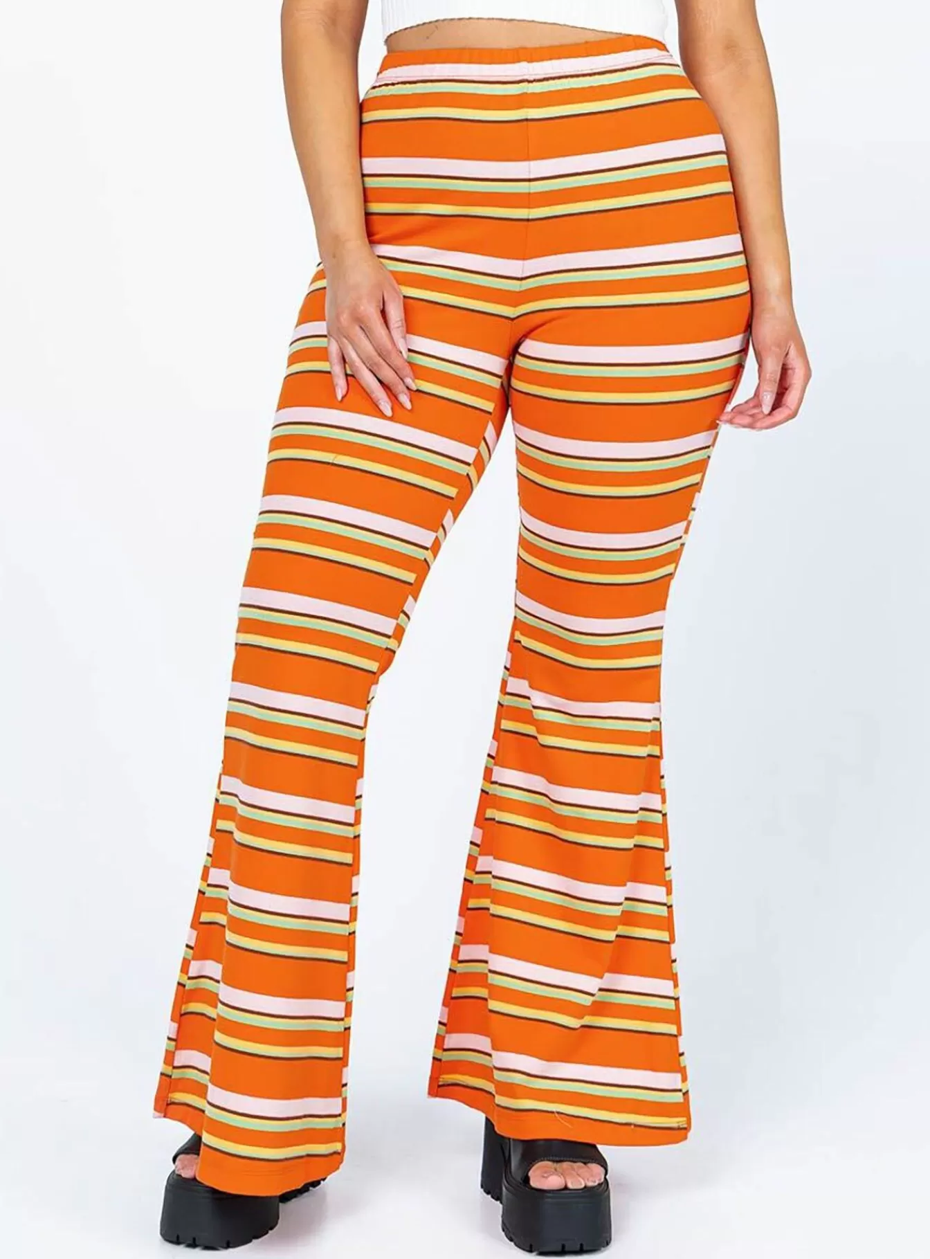 Princess Polly Pants | Jackson Knit Pants Orange