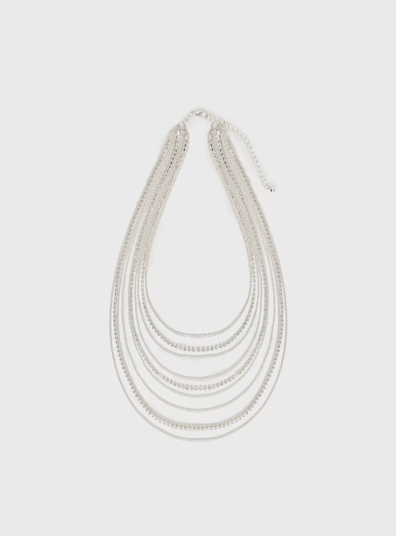 Princess Polly Lower Impact | Jamari Layered Necklace Silver