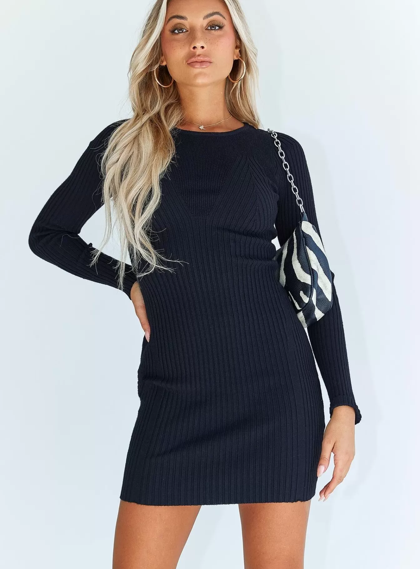 Princess Polly Mini Dresses | Jenny Mini Dress Black