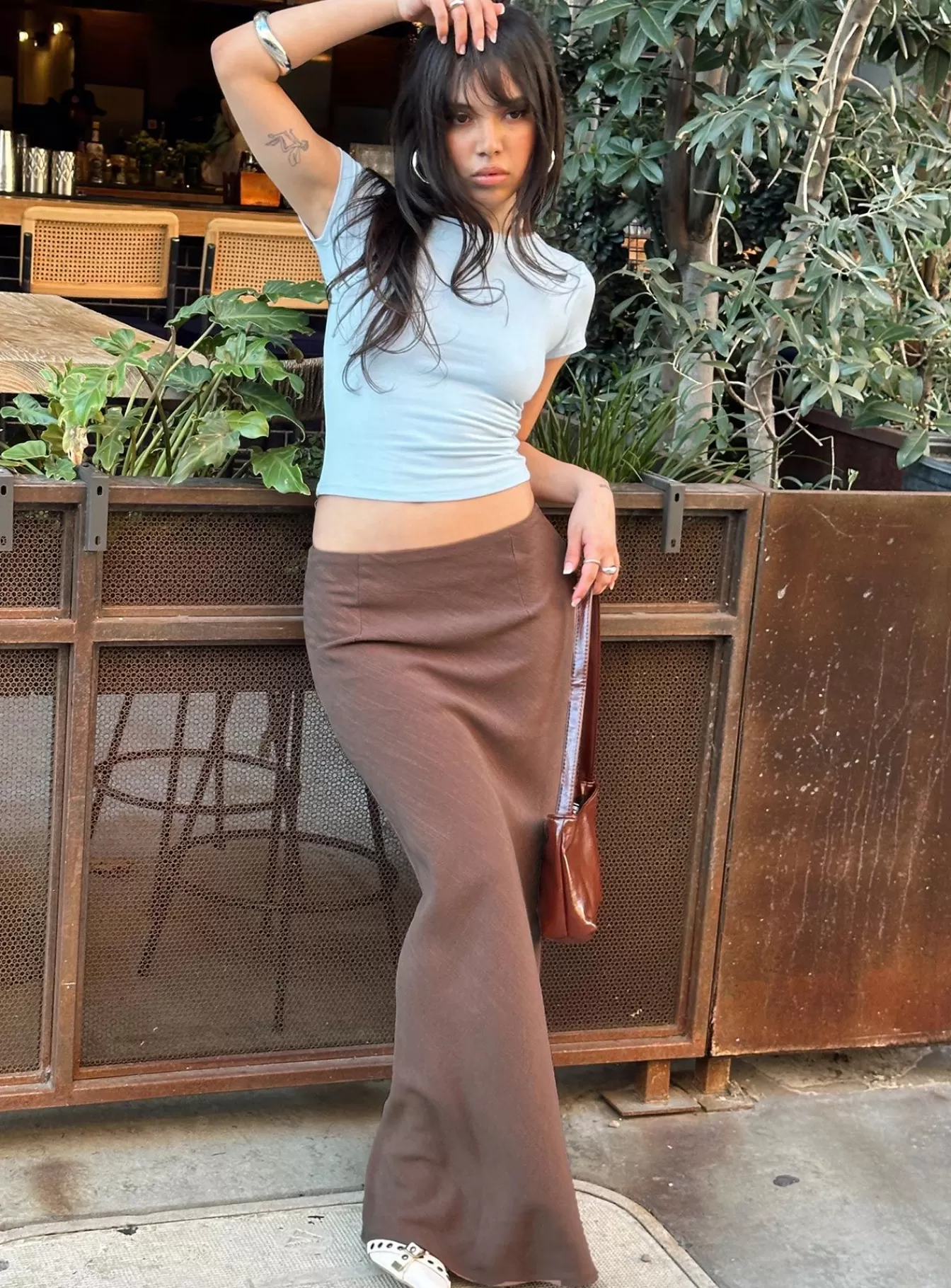 Princess Polly Skirts | Jodie Maxi Skirt Brown