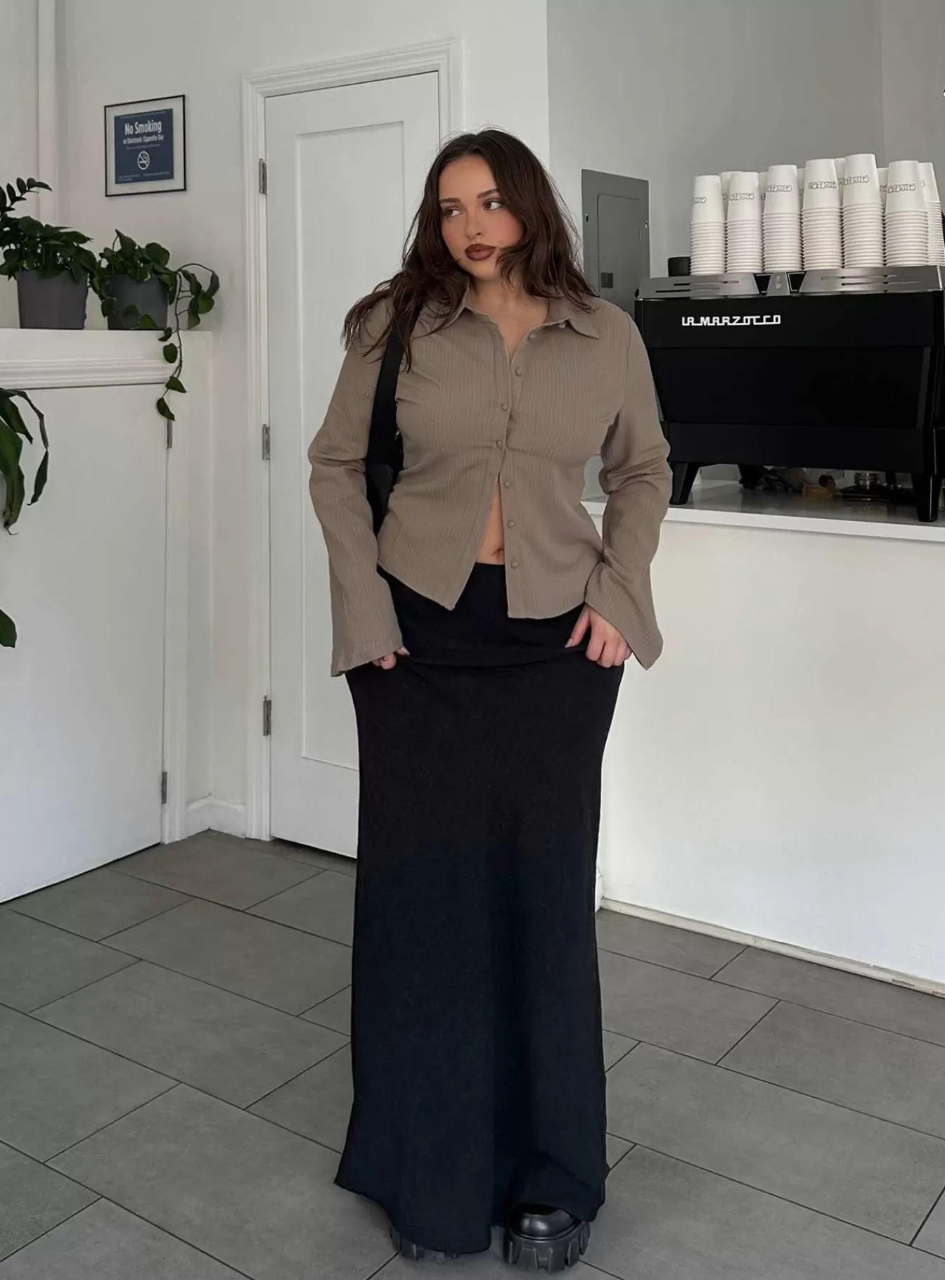 Princess Polly Skirts | Jodie Maxi Skirt Black