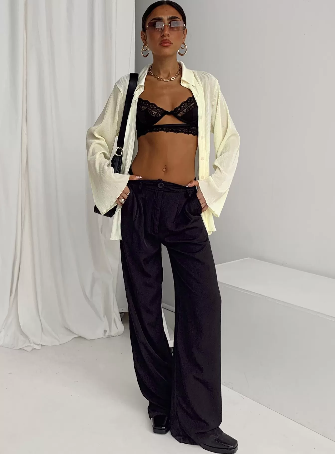 Princess Polly Pants | Kacey Pants Tall Black