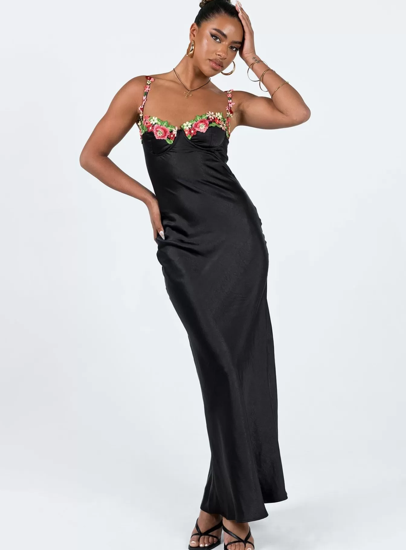 Princess Polly Maxi Dresses | Kenzie Maxi Dress Black