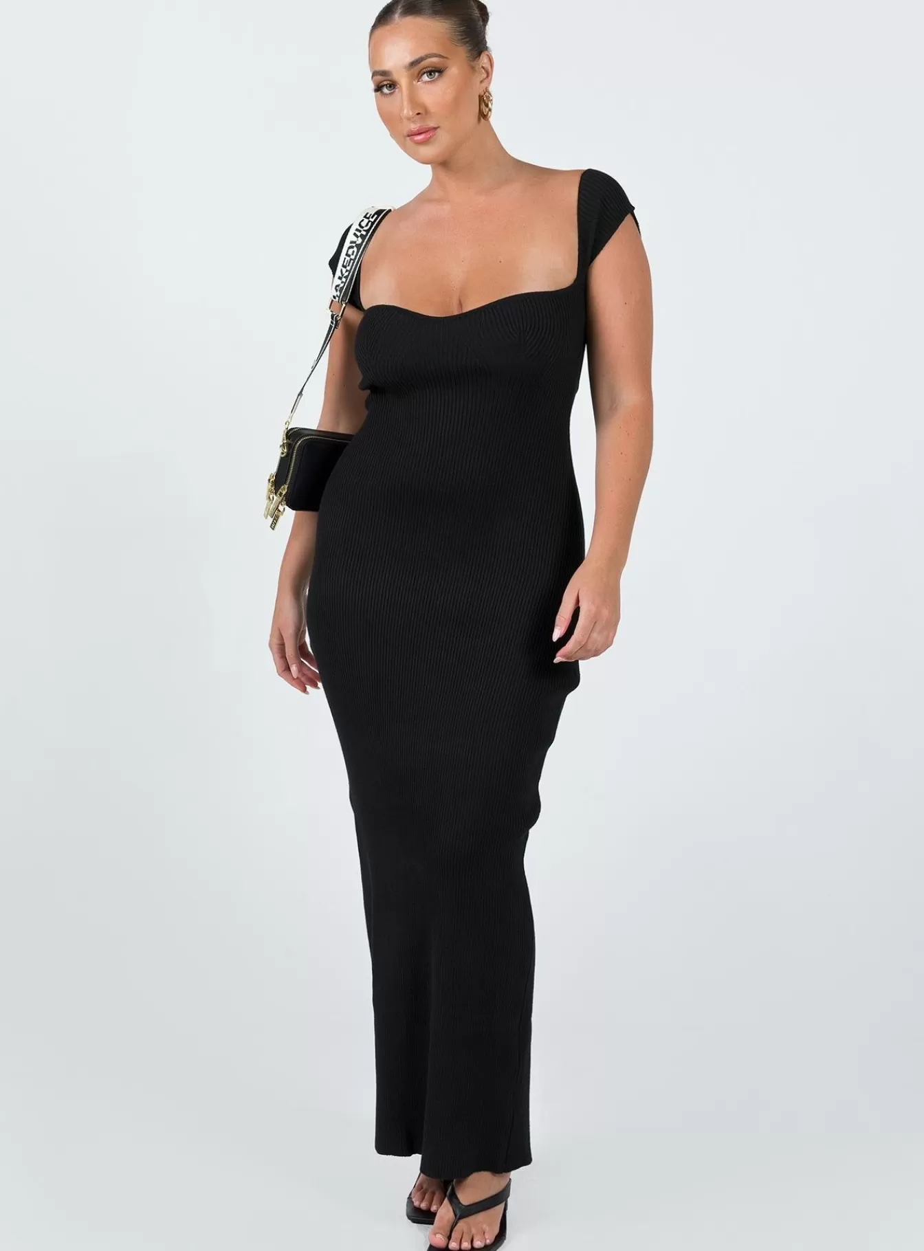 Princess Polly Maxi Dresses | Larissa Maxi Dress Black