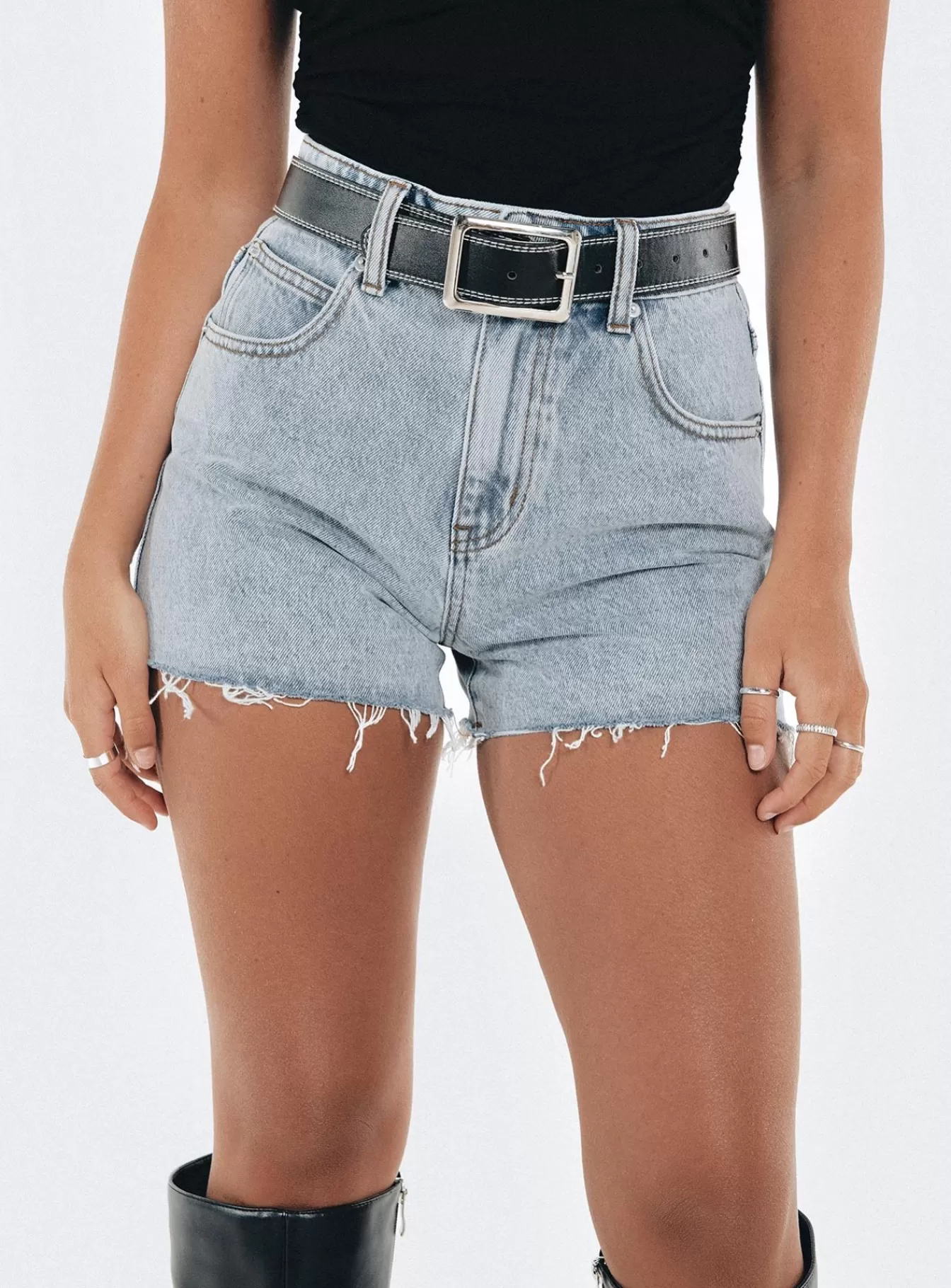 Princess Polly Shorts | Laurena Shorts Petite Denim