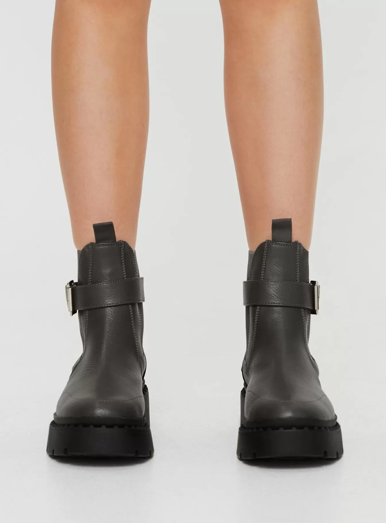 Princess Polly Boots | Ledger Boots Slate