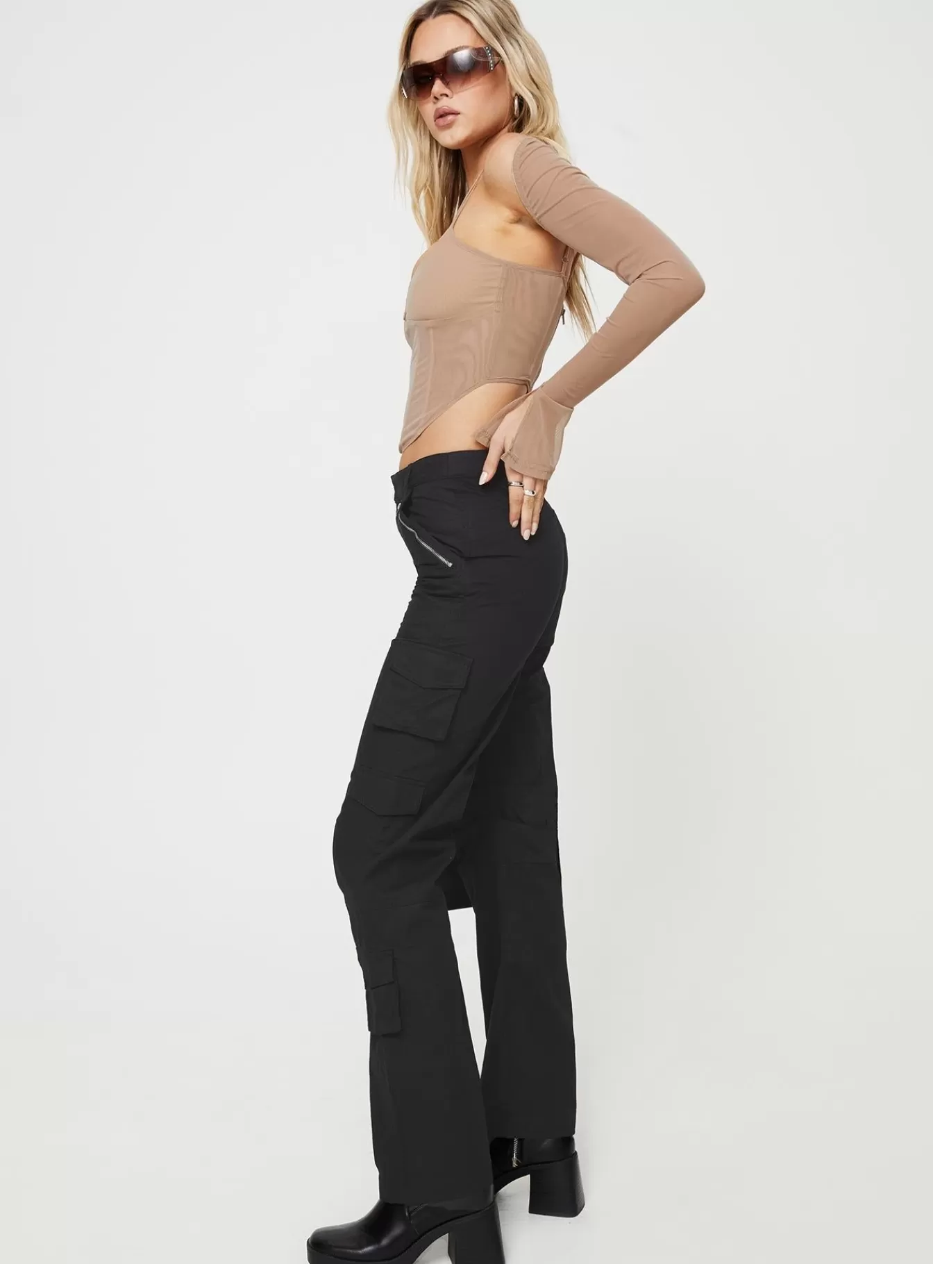Princess Polly Pants | Libbie Pants Black