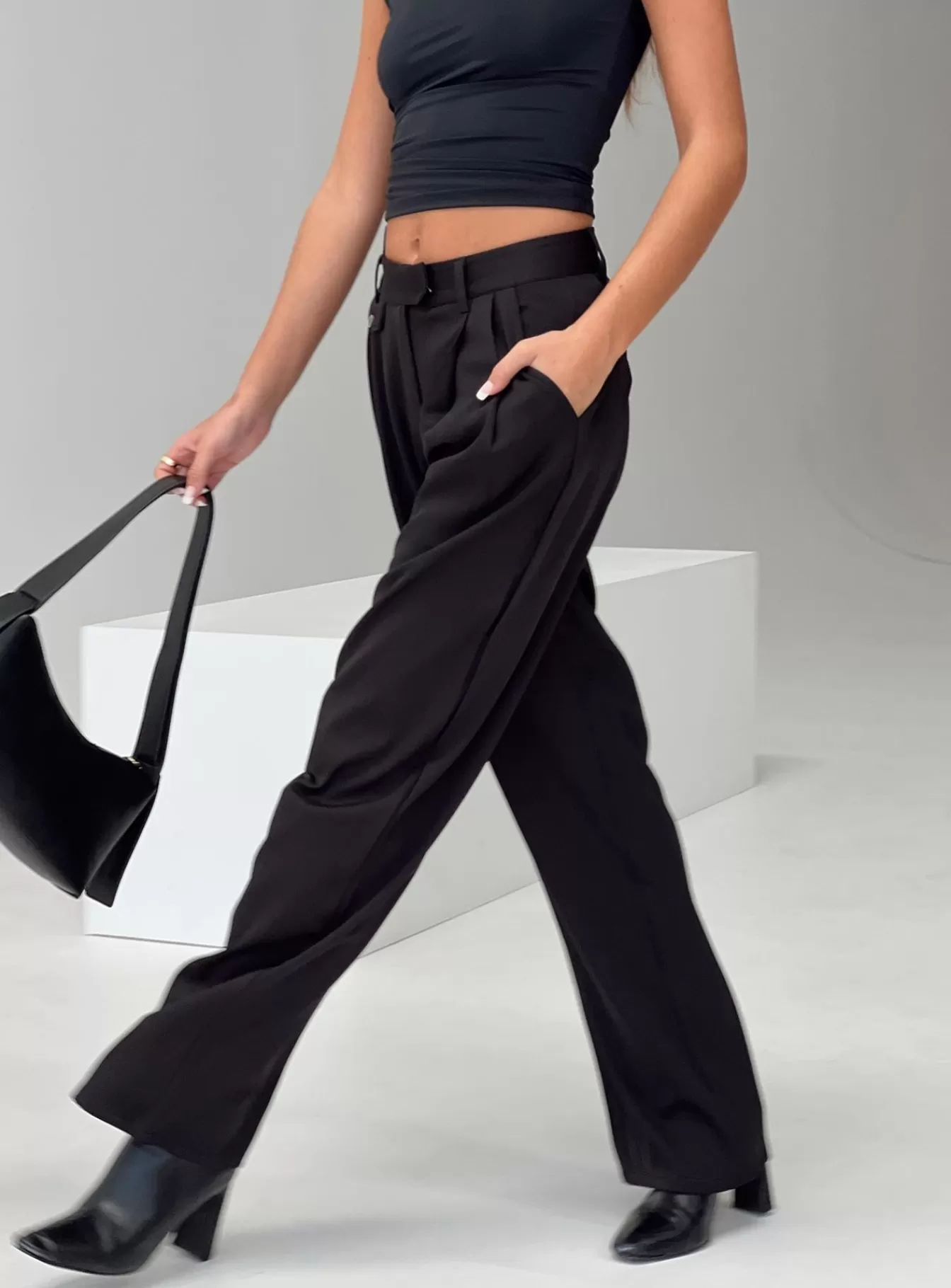 Princess Polly Pants | Lifton Pants Black