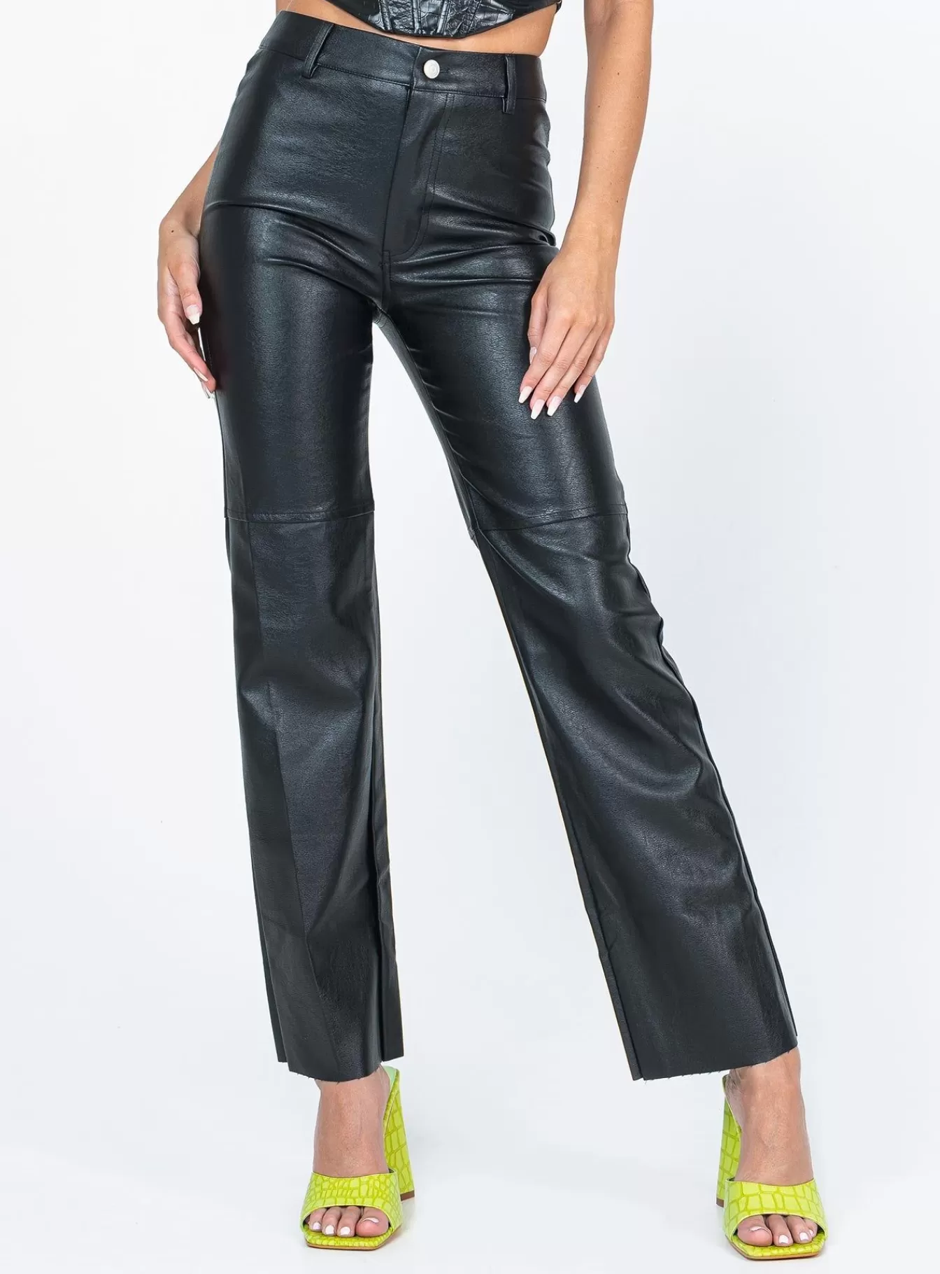 Princess Polly Pants | Macey Pants Black