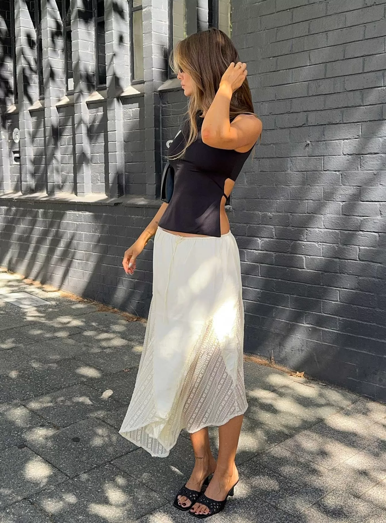 Princess Polly Skirts | Madame Lace Maxi Skirt Cream