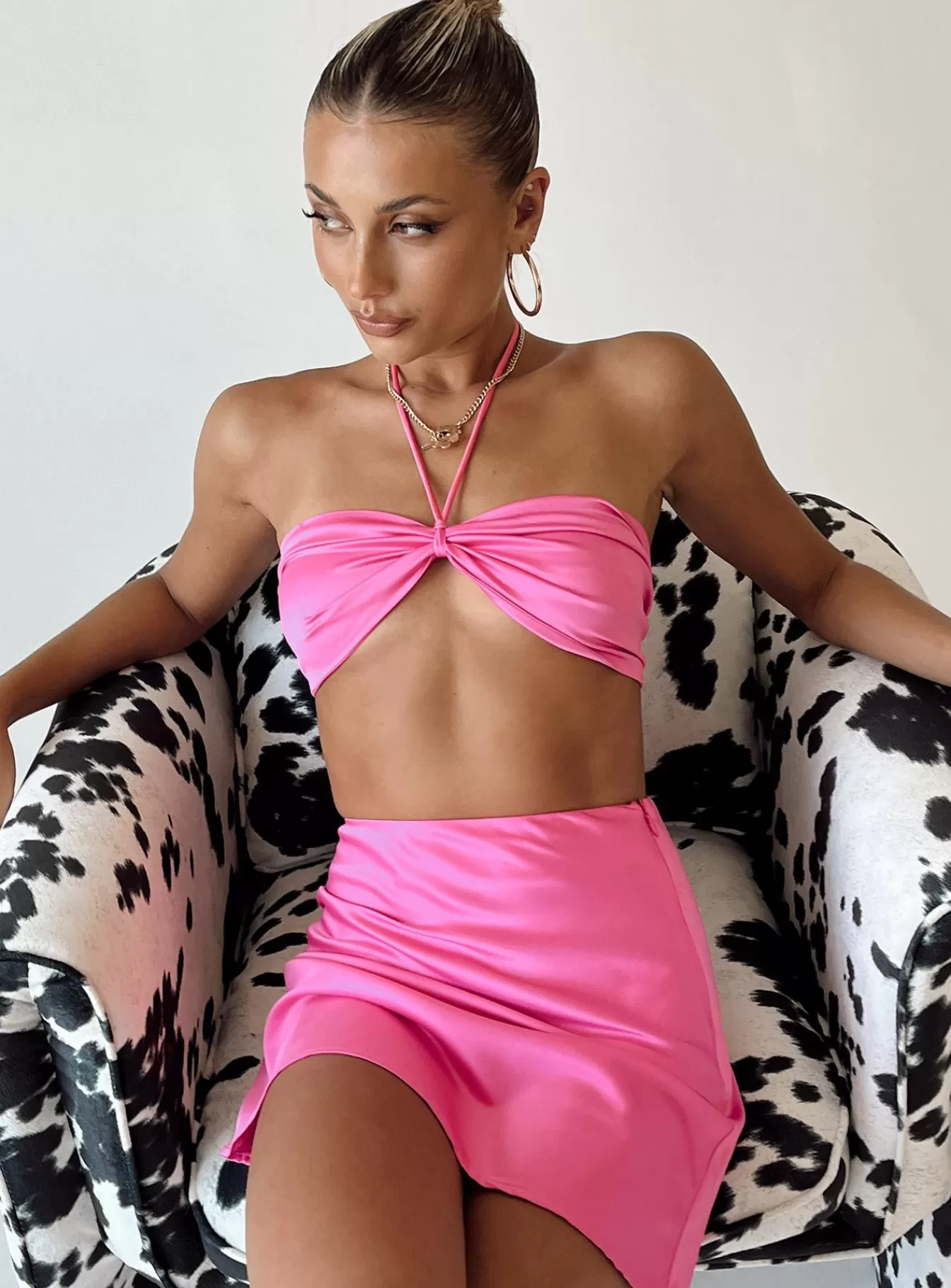 Princess Polly Crop Tops | Marianna Set Pink