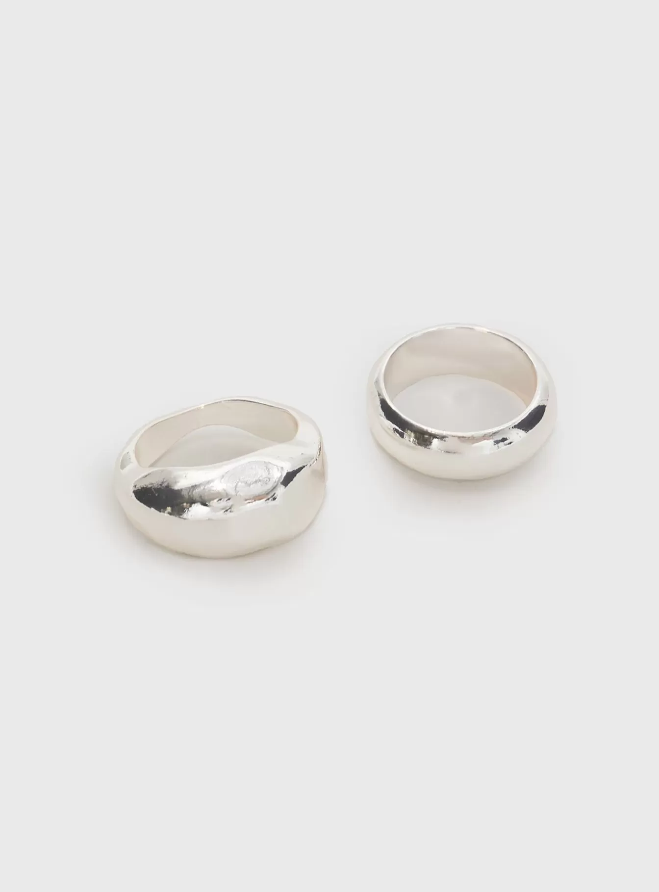 Princess Polly Lower Impact | Medora Rings Silver