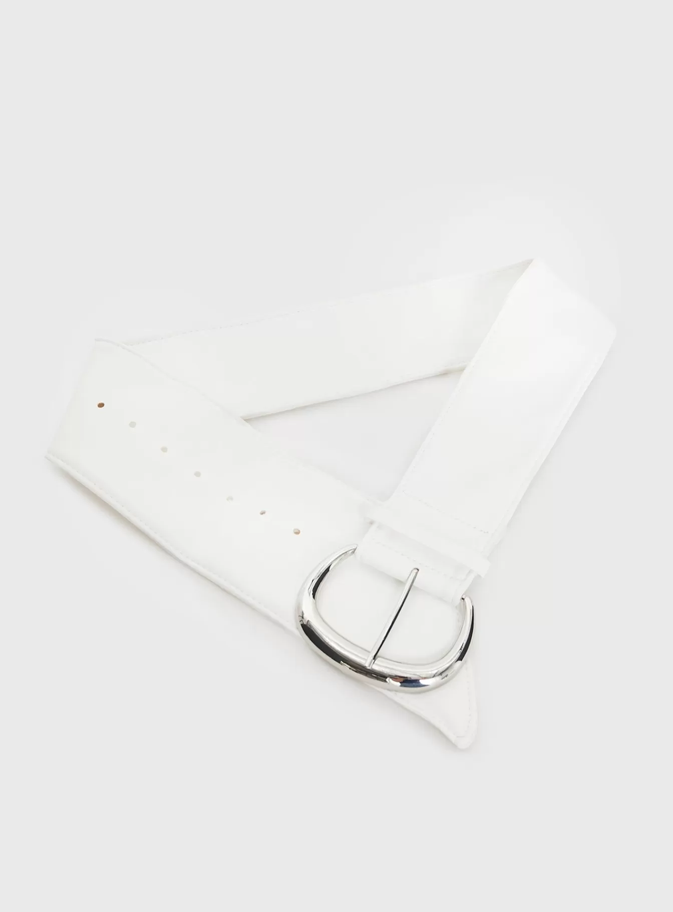 Princess Polly Lower Impact | Melantha Belt White
