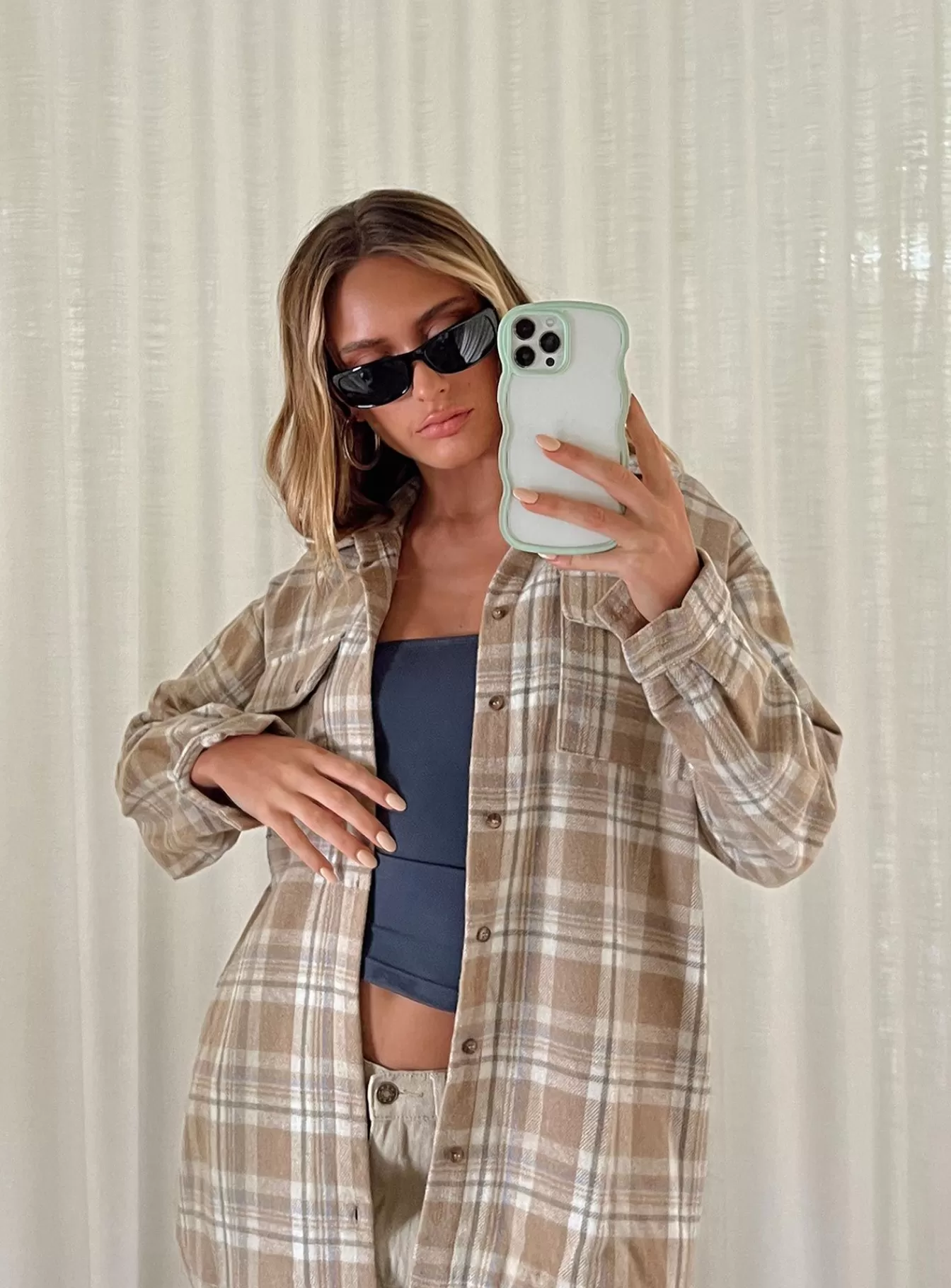 Princess Polly Long Sleeve Tops | Mila Shirt Multi