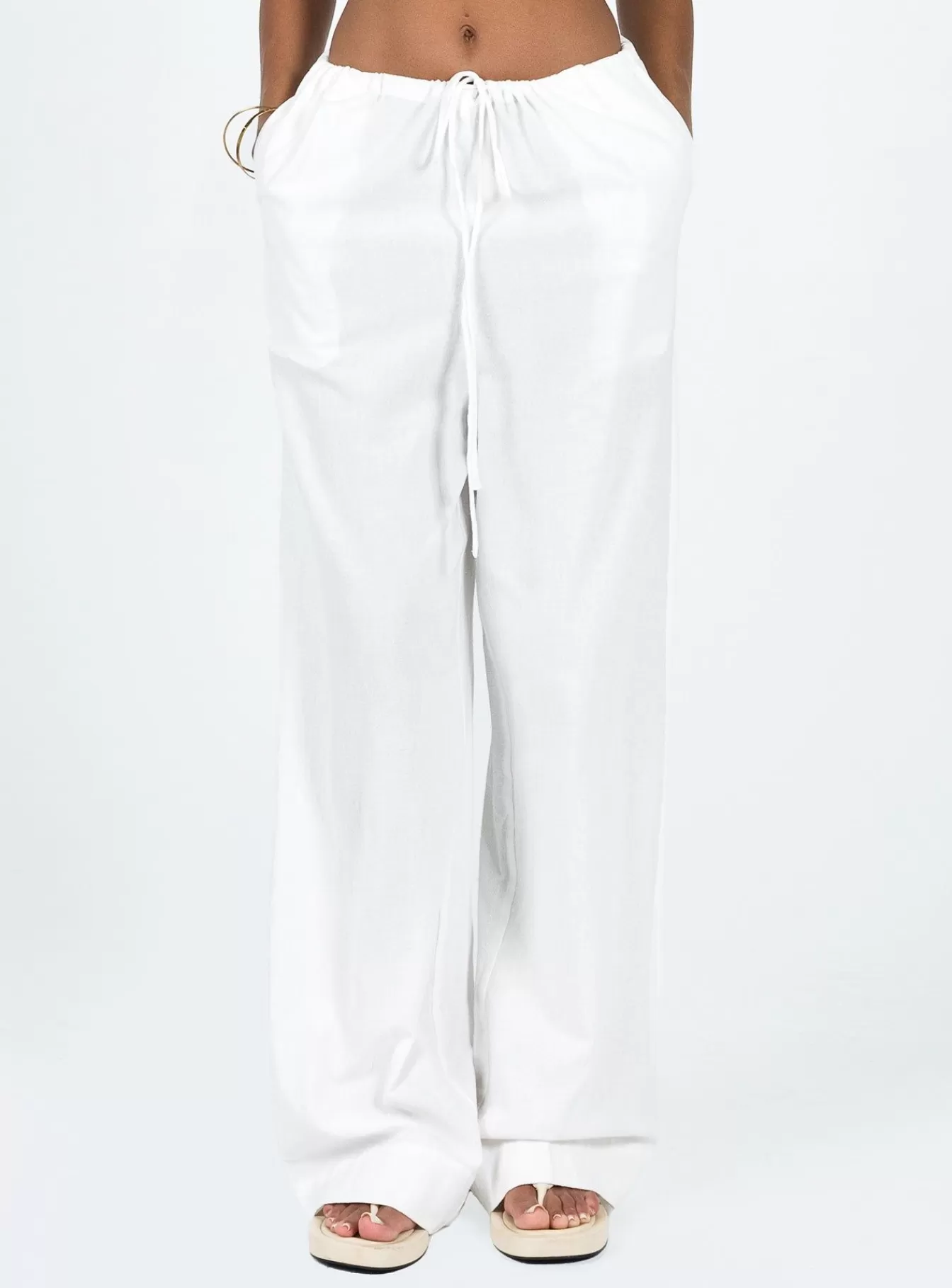 Princess Polly Pants | Morland Pants White