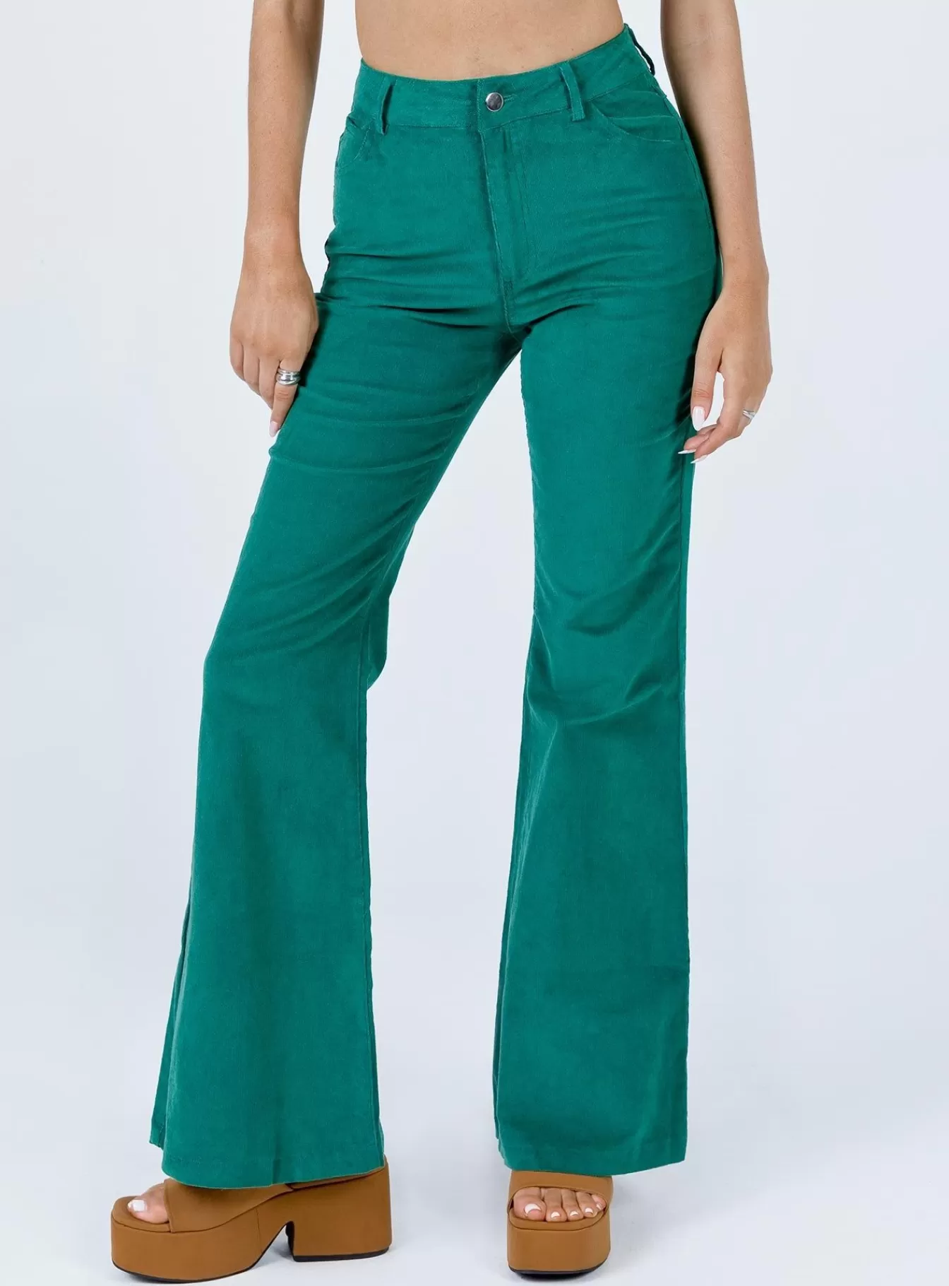 Princess Polly Pants | Nadia Pants Green