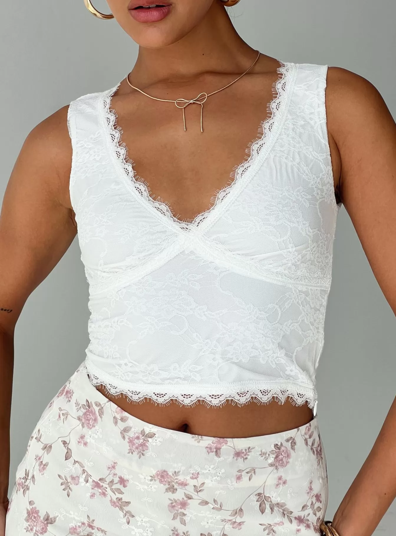 Princess Polly Crop Tops | Naver Top White