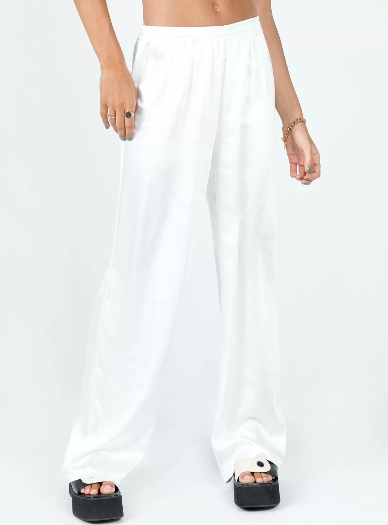 Princess Polly Pants | Nixie Pants White