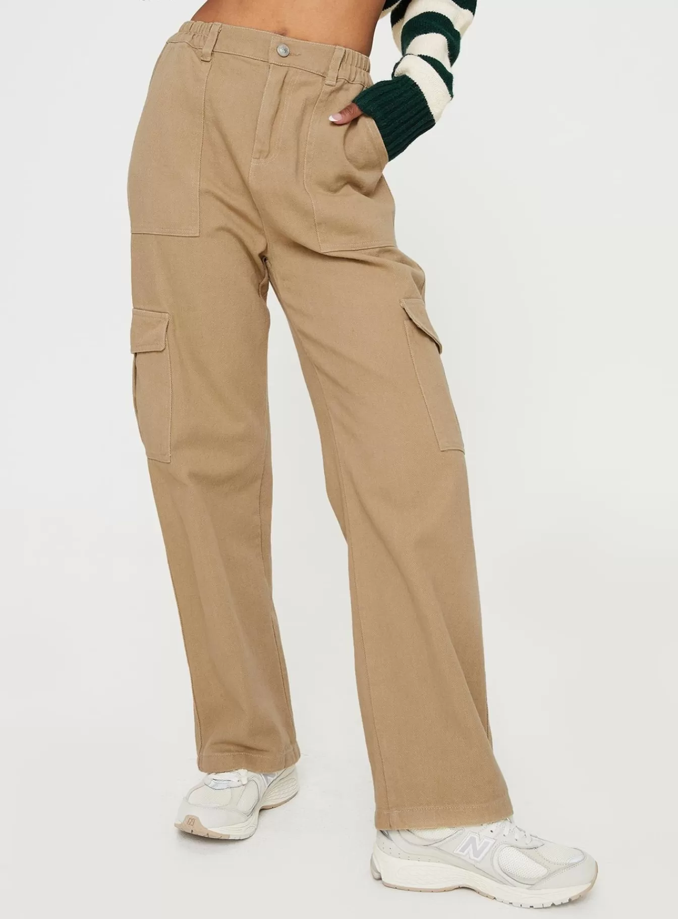 Princess Polly Pants | Pawley Cargo Pants Beige