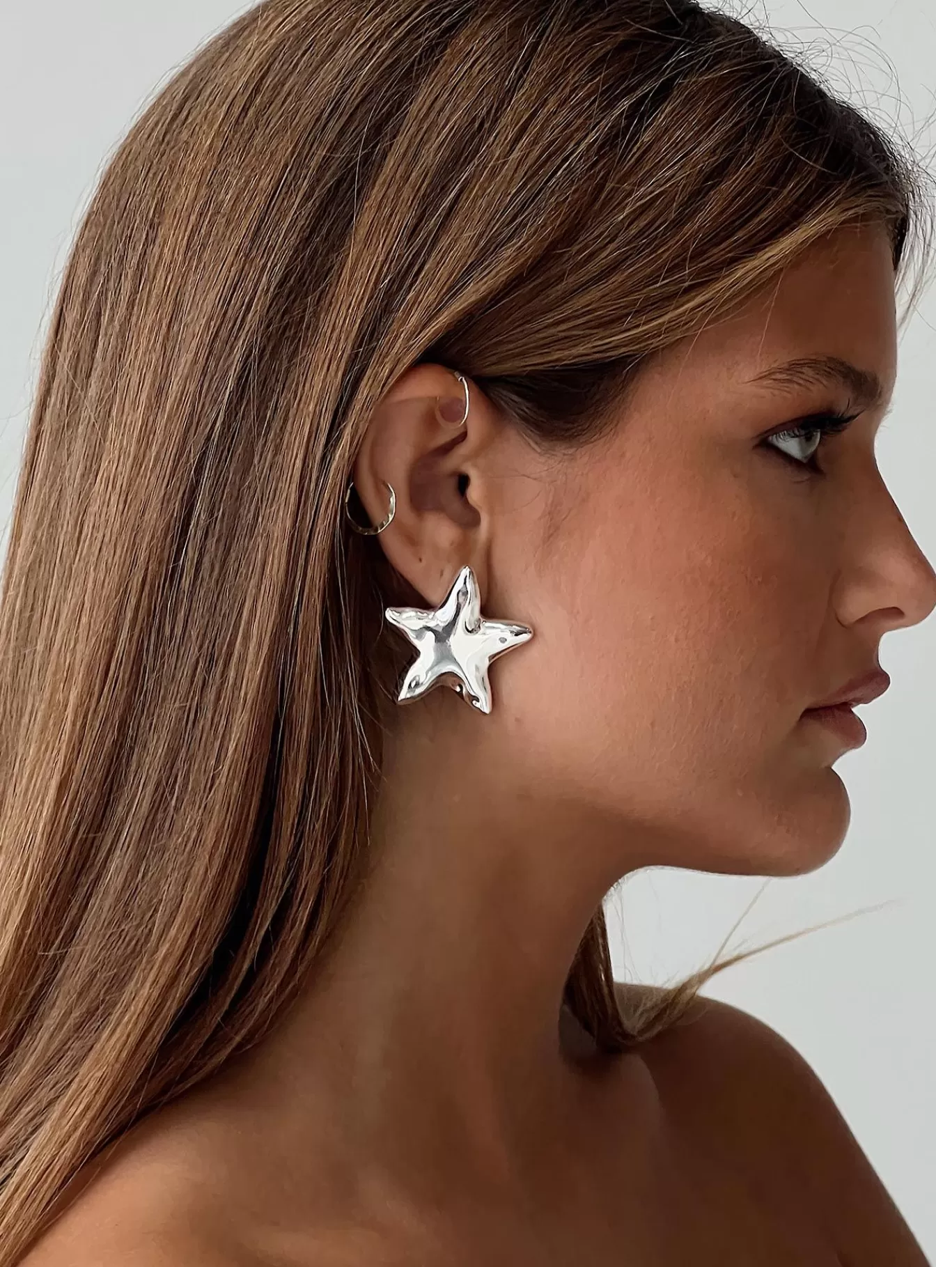 Princess Polly Lower Impact | Pretty Lady Earrings Silver