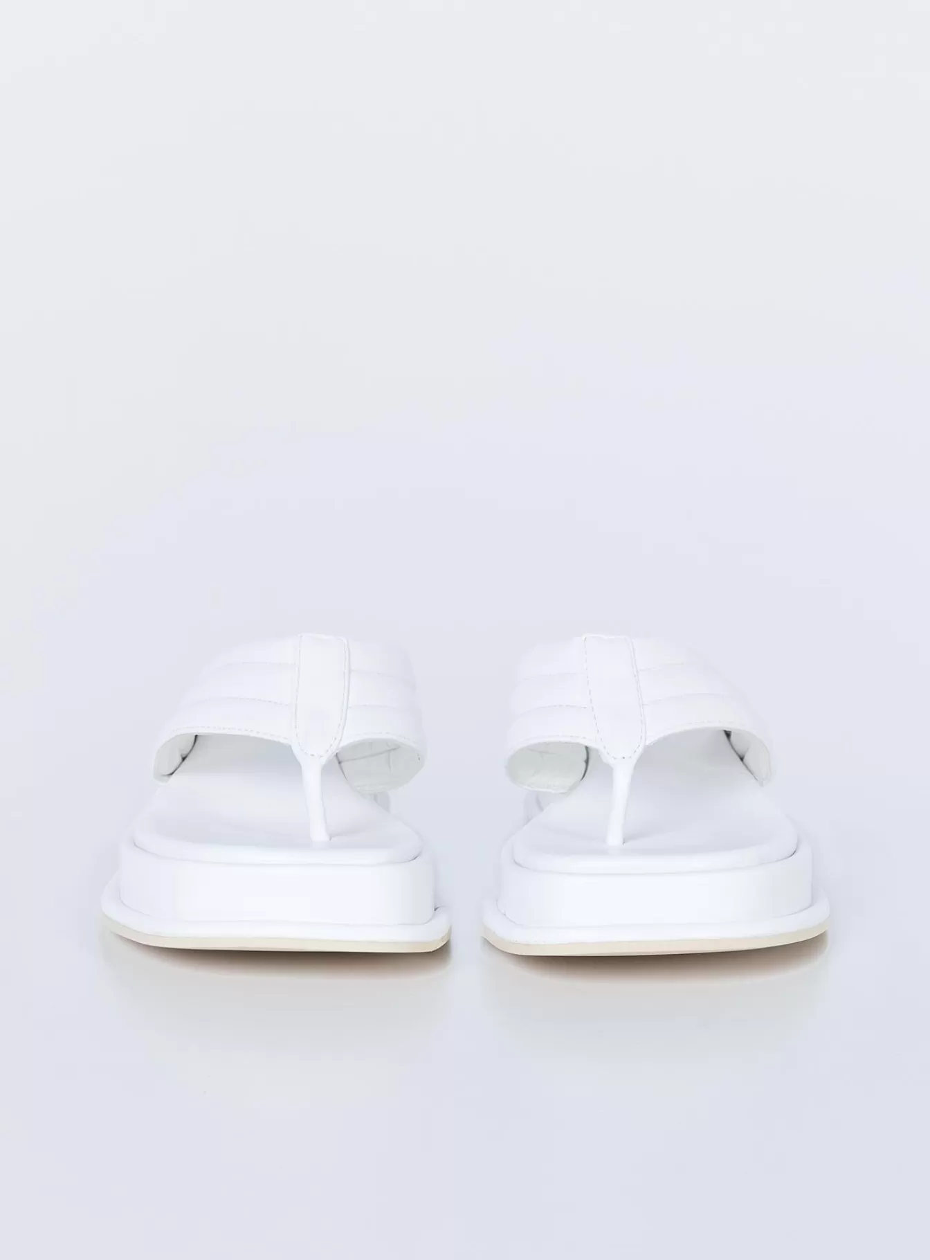 Princess Polly Lower Impact | Pump It Up Platforms White