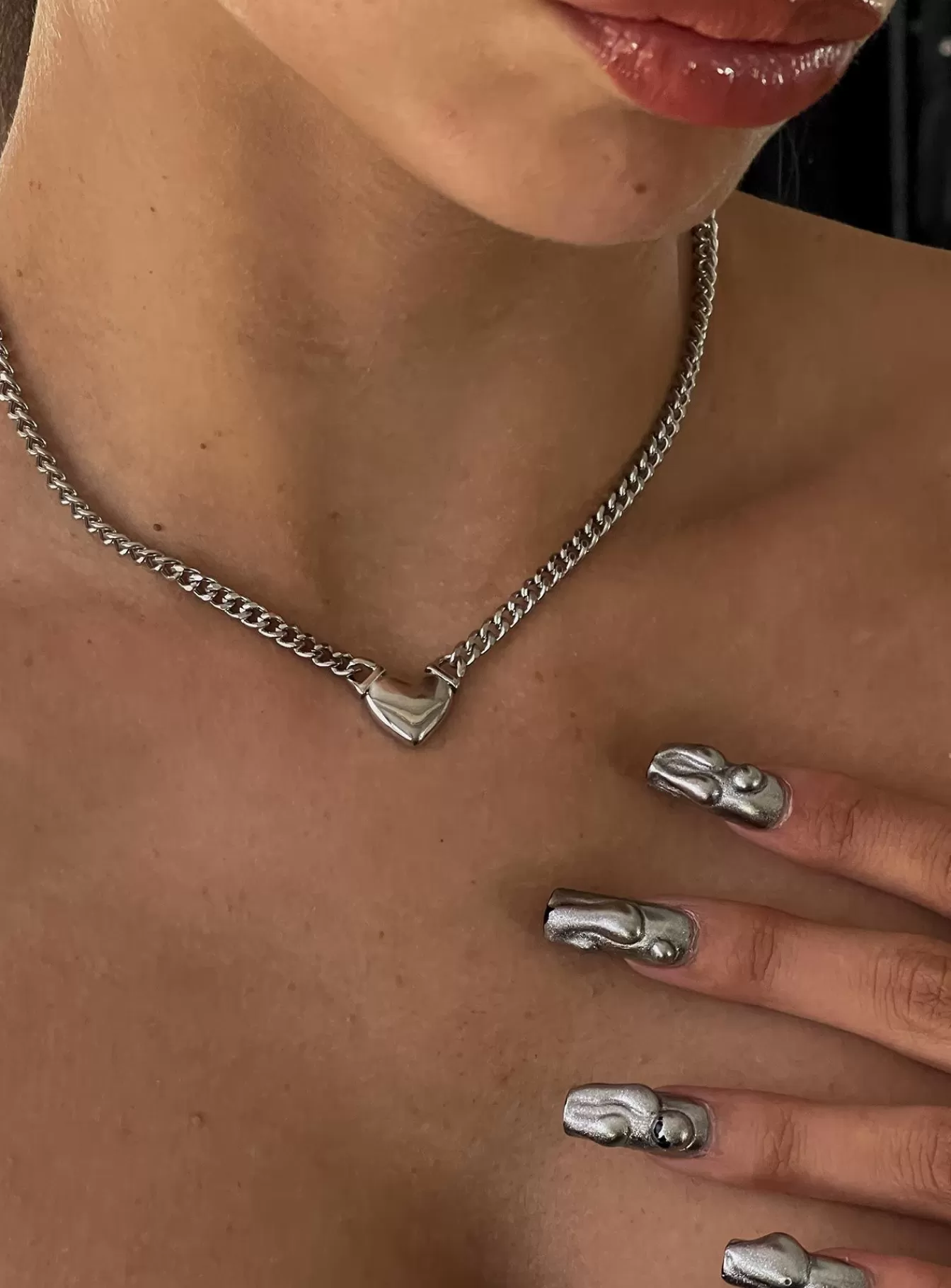 Princess Polly Lower Impact | Rata Necklace Silver