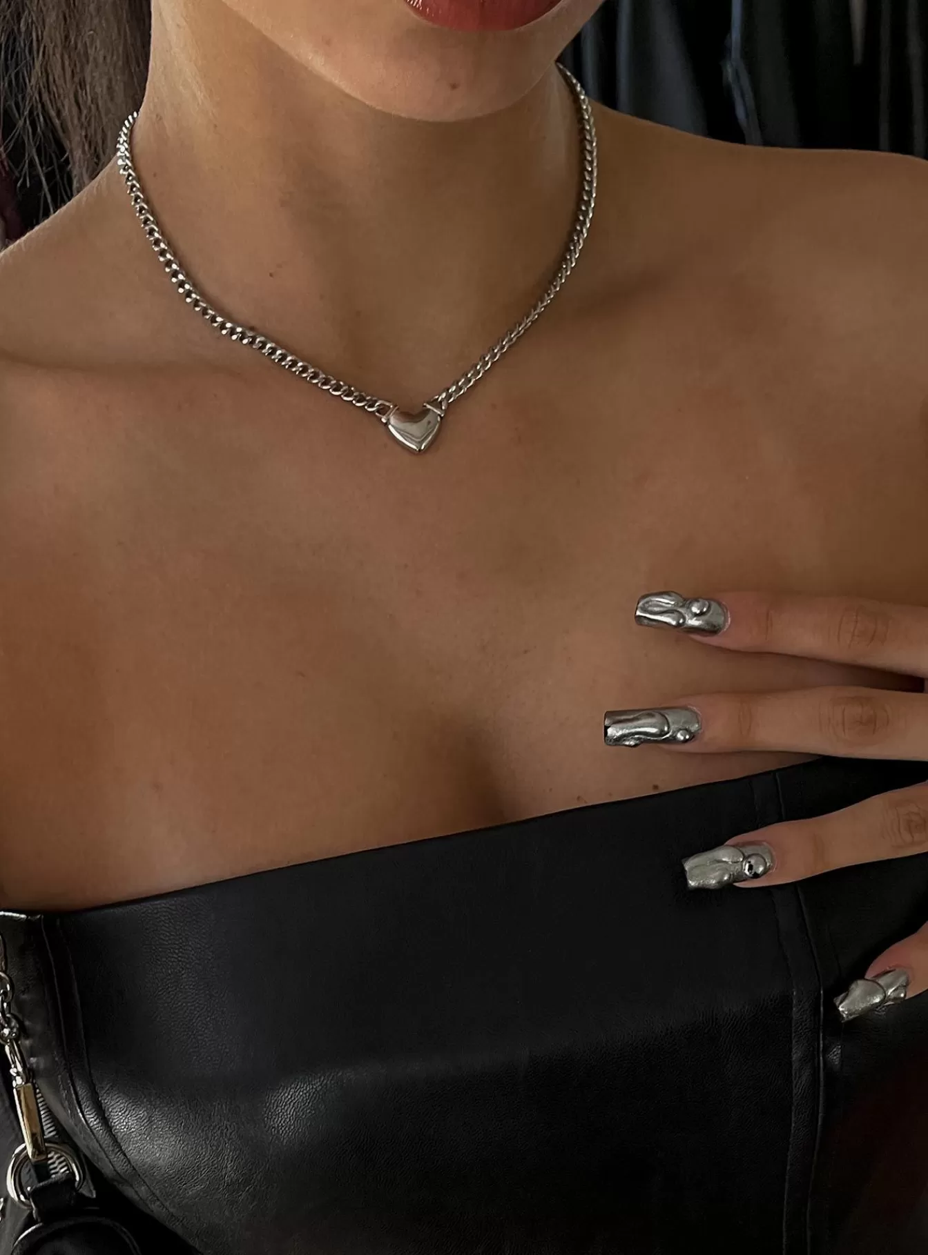 Princess Polly Lower Impact | Rata Necklace Silver