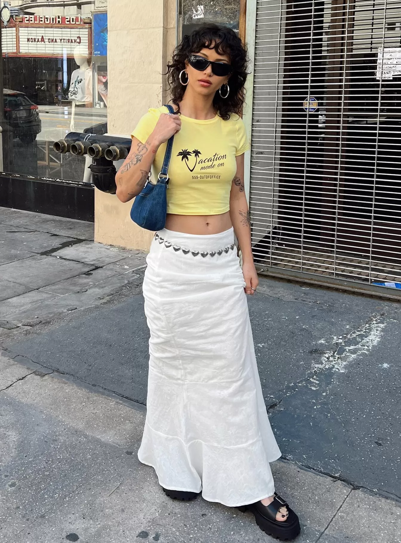 Princess Polly Skirts | Raven Mid Rise Maxi Skirt White